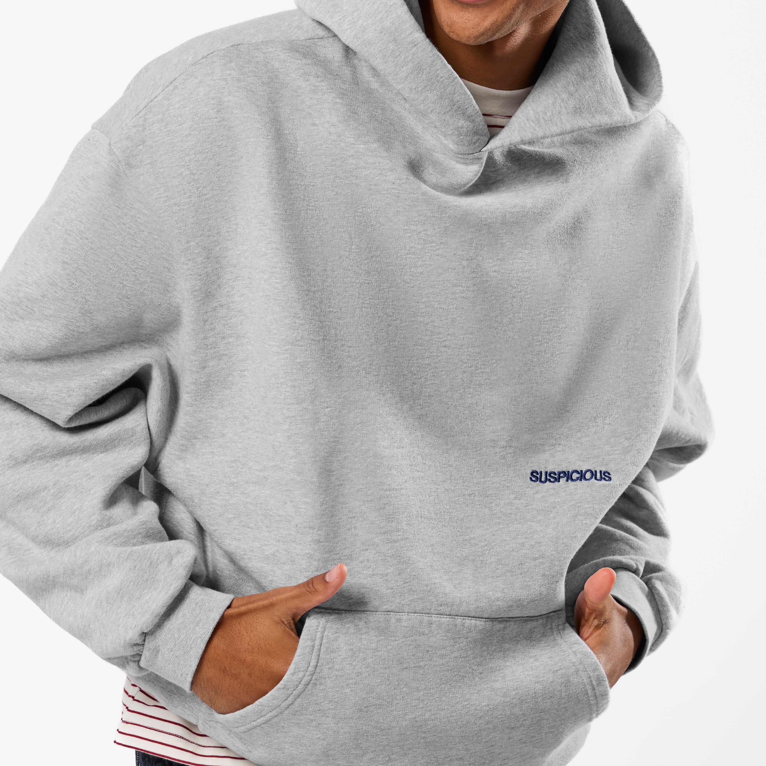 PL / The Essentials Hoodie - Neutral Heather - Image 2