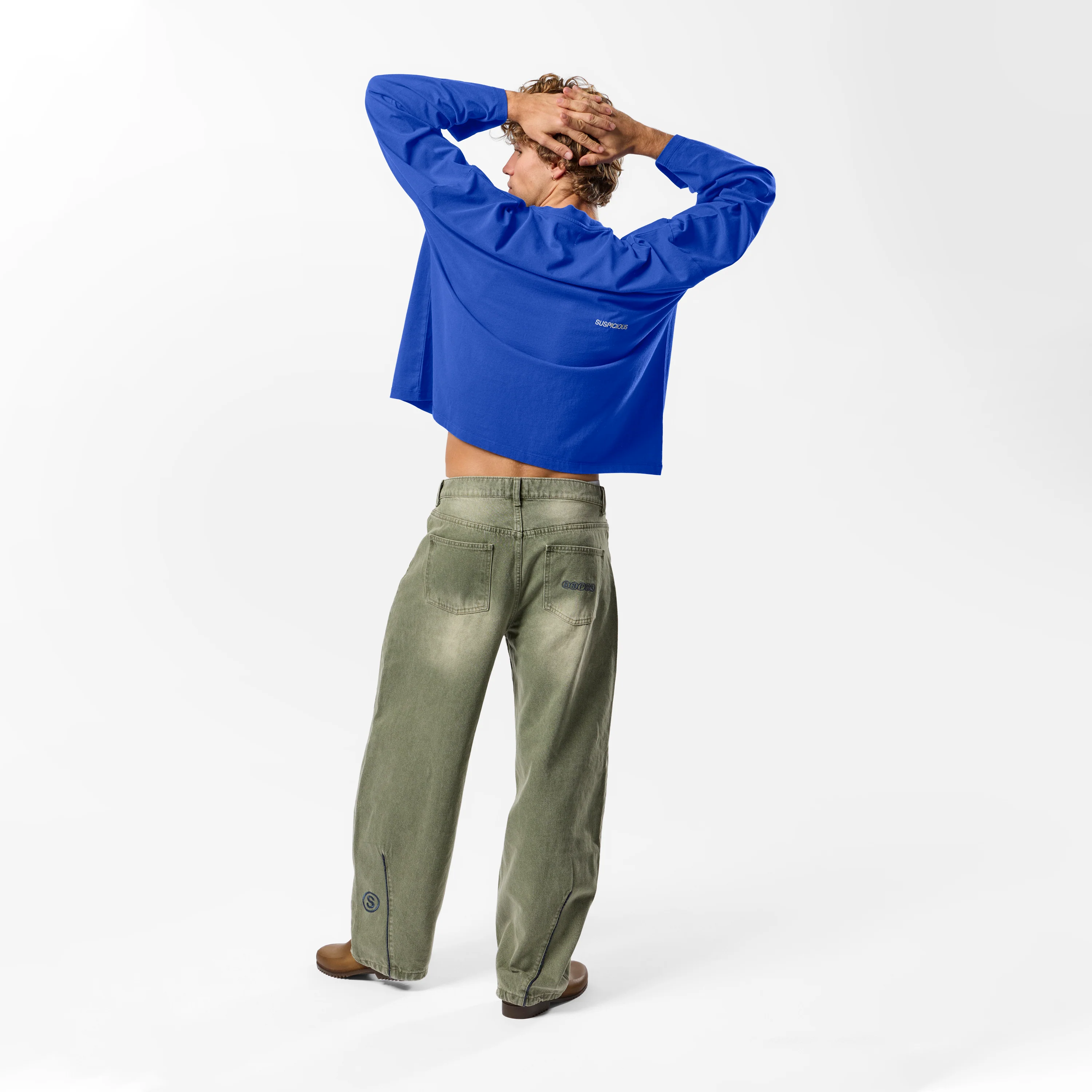 PL / The Essentials Longsleeve - Big Blue - Image 8