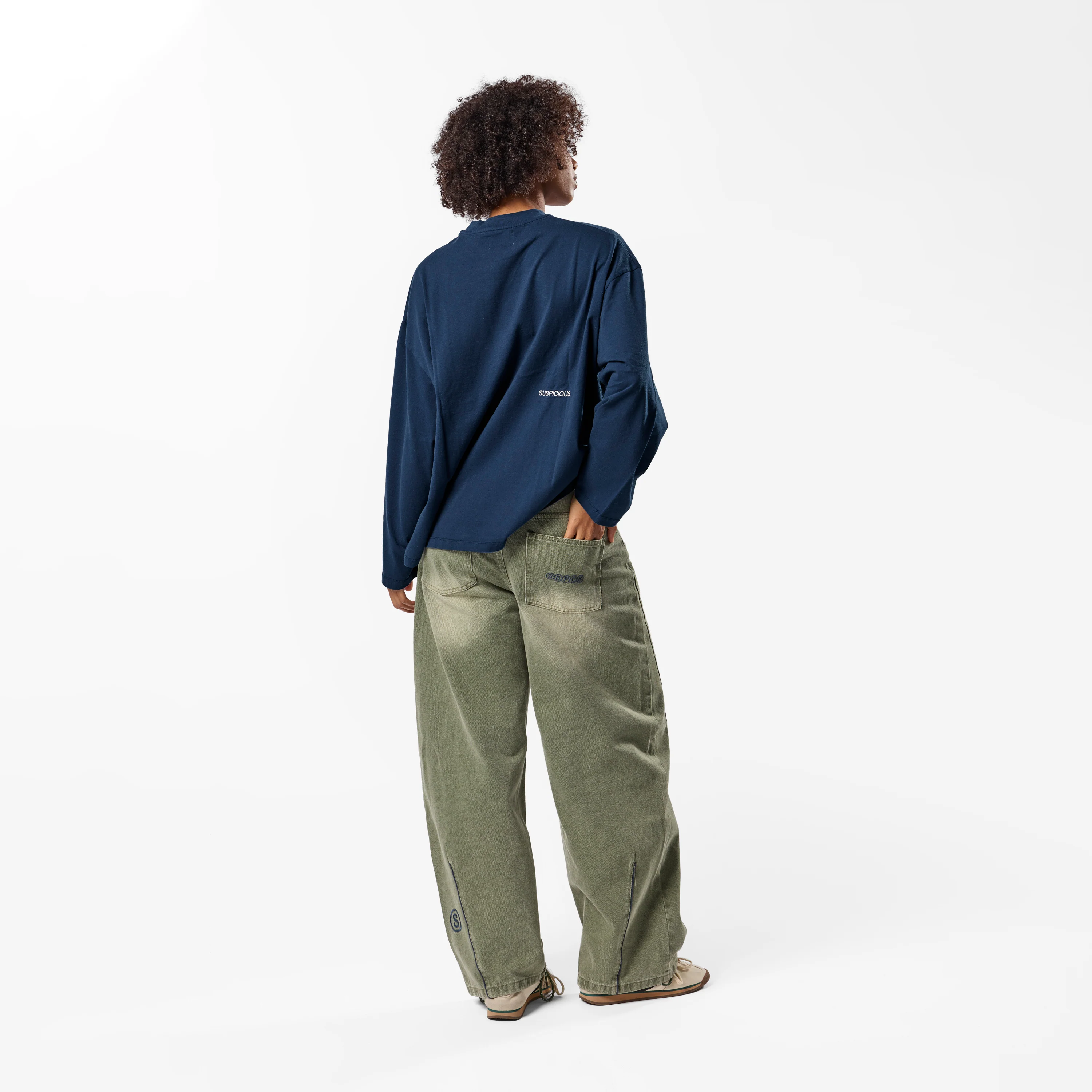 PL / The Essentials Longsleeve - Navy - Image 4