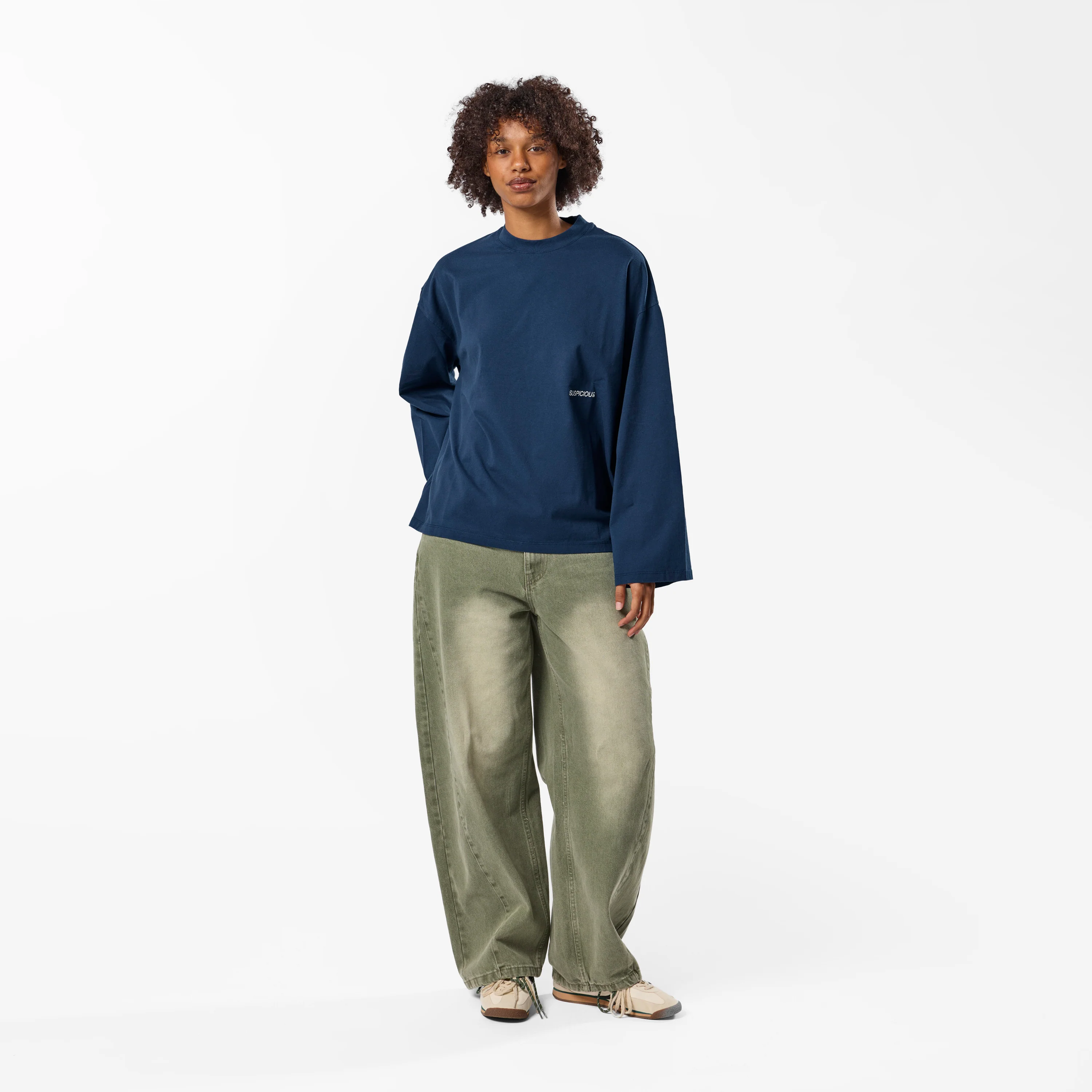 PL / The Essentials Longsleeve - Navy - Image 7