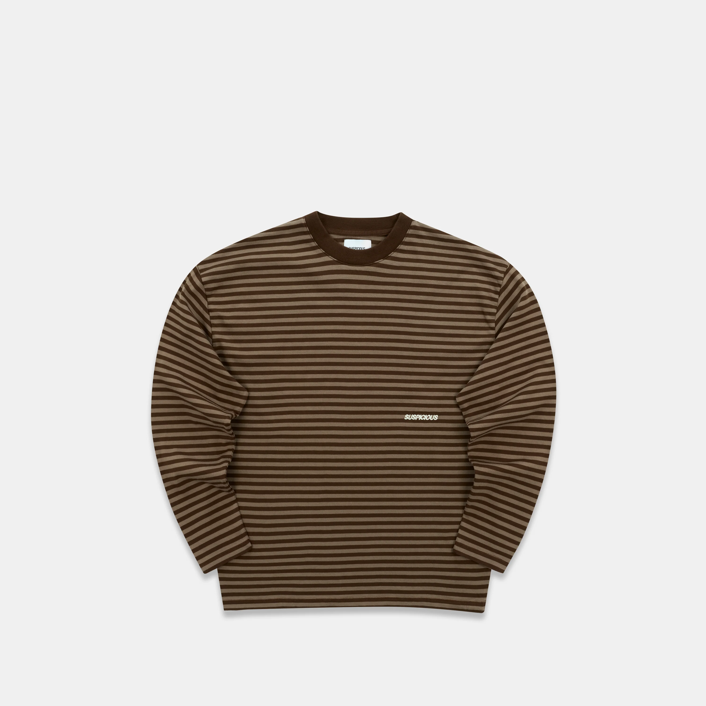 PL / The Essentials Striped Longsleeve - Espresso Tone
