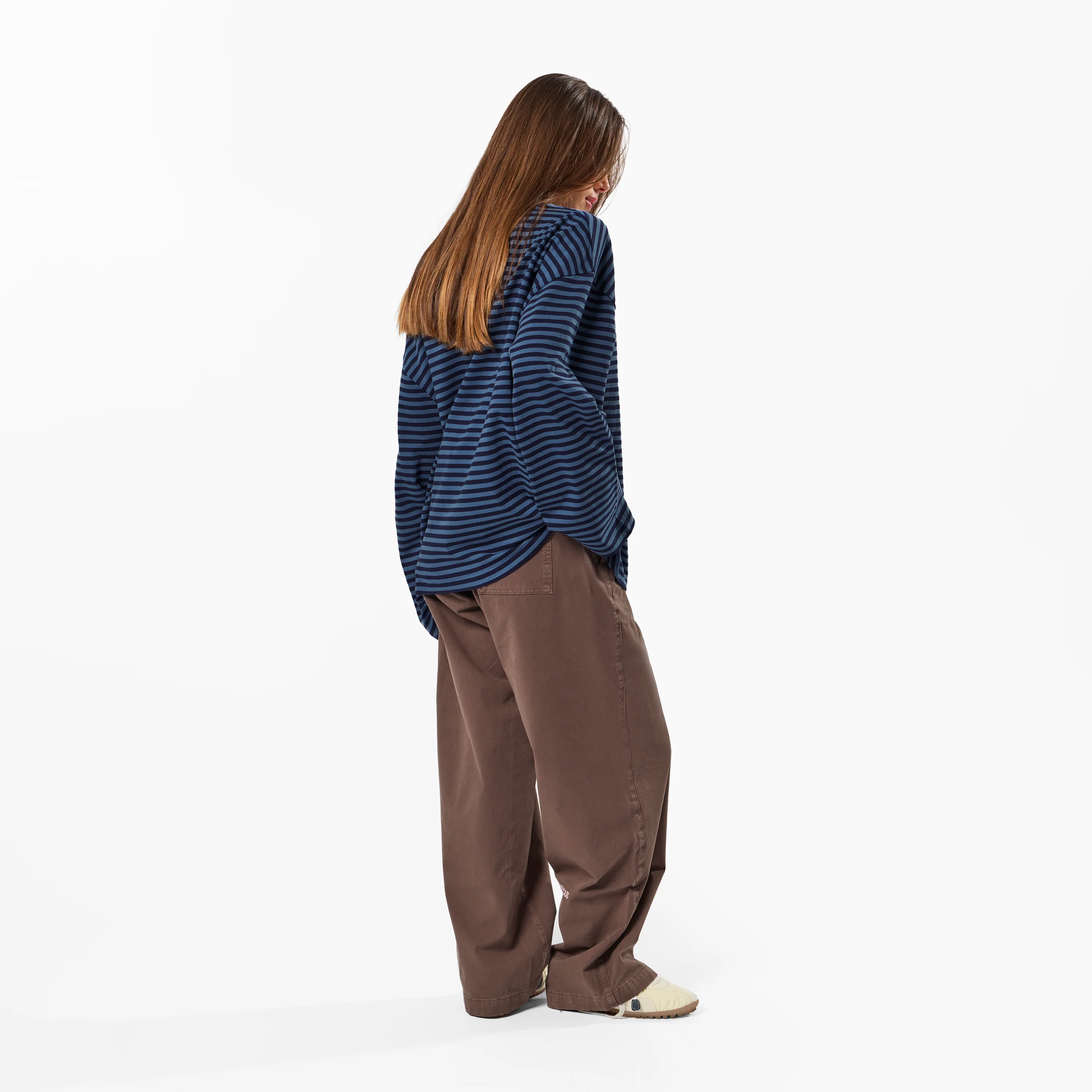 PL / The Essentials Striped Longsleeve - Nightfall - Image 6