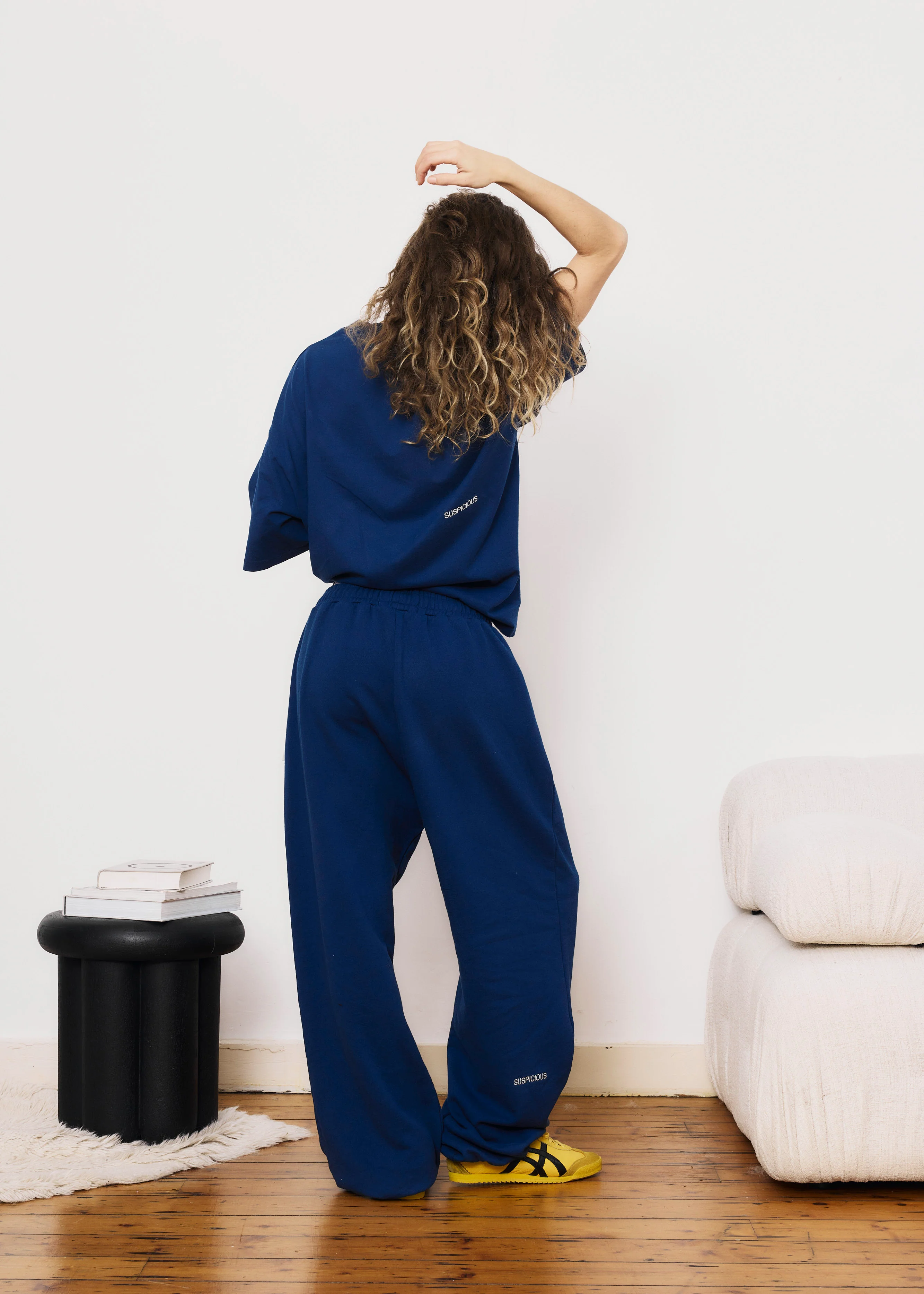 PL / The Essentials Sweatpants - Navy - Image 5