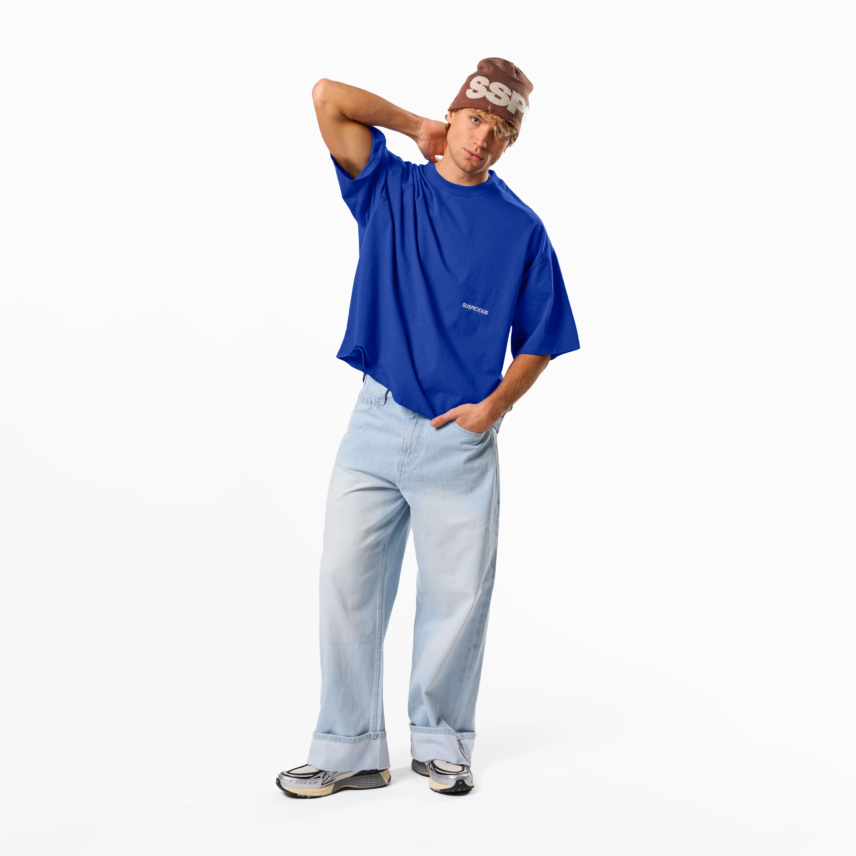 PL / The Essentials Tee - Big Blue - Image 6