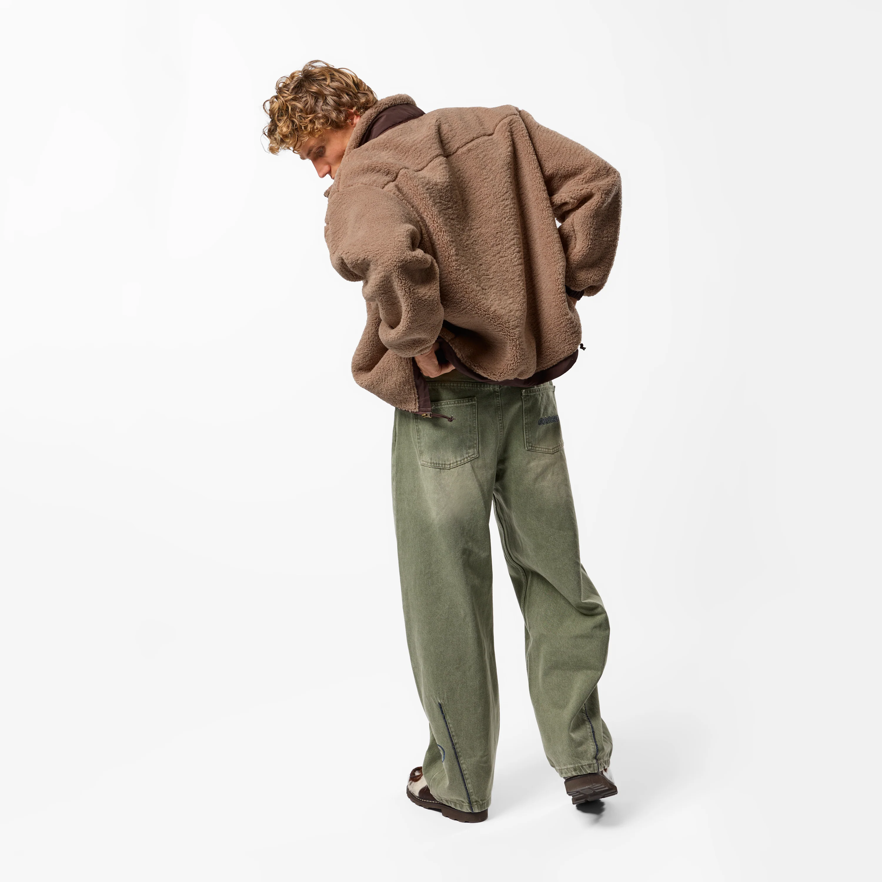 PL / The Landscape Sherpa Jacket - Brown - Image 10