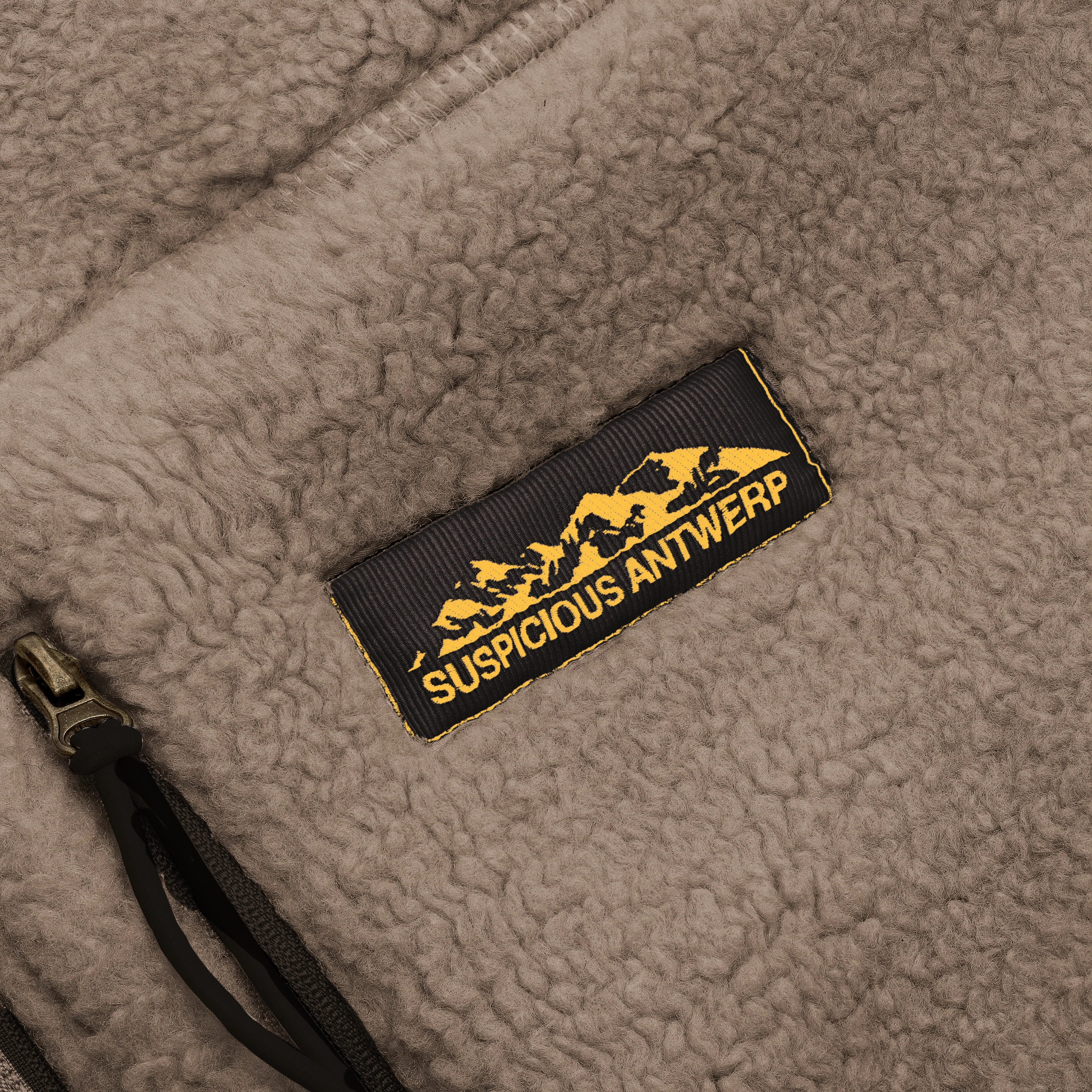 PL / The Landscape Sherpa Jacket - Brown - Image 4