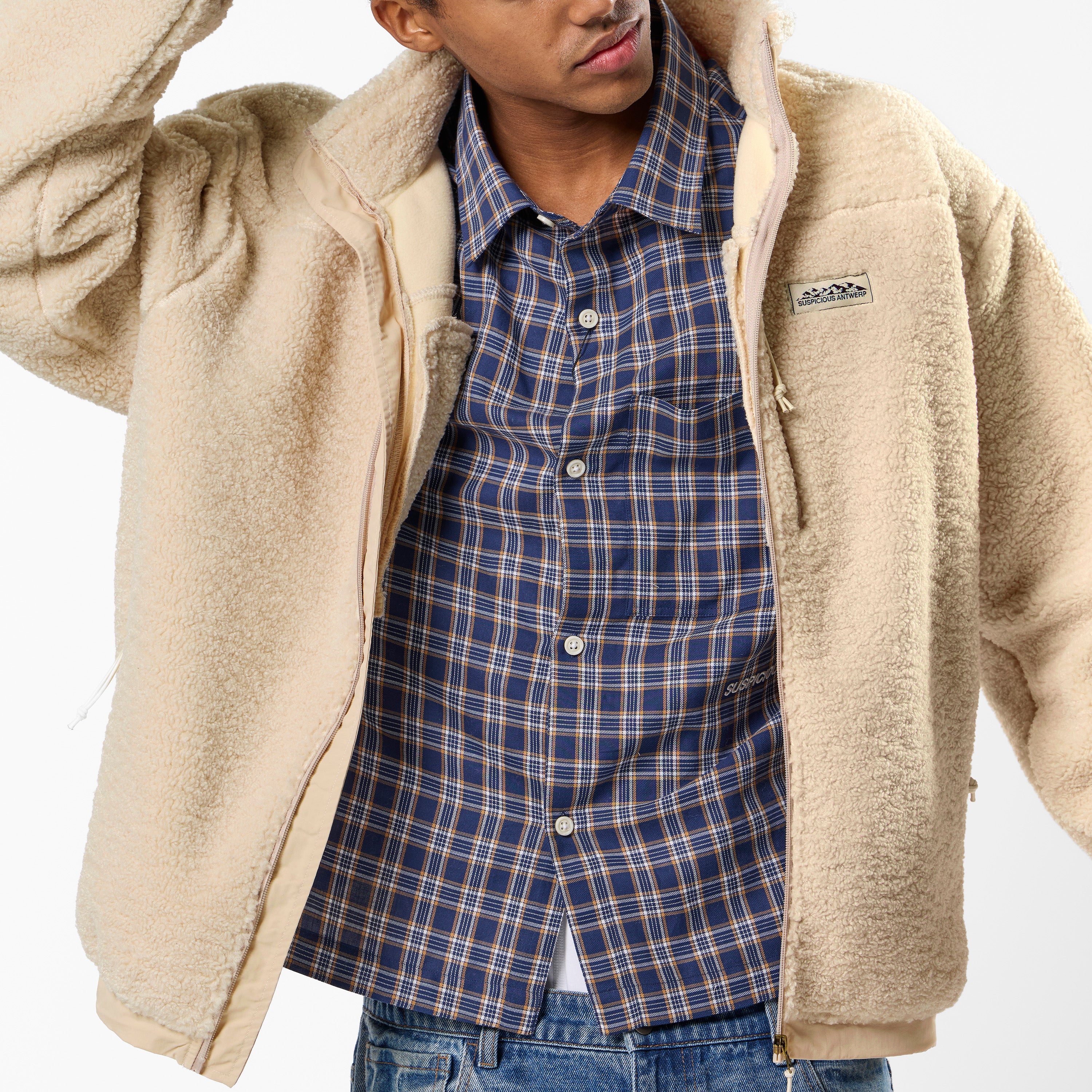 PL / The Landscape Sherpa Jacket - Dune - Image 11