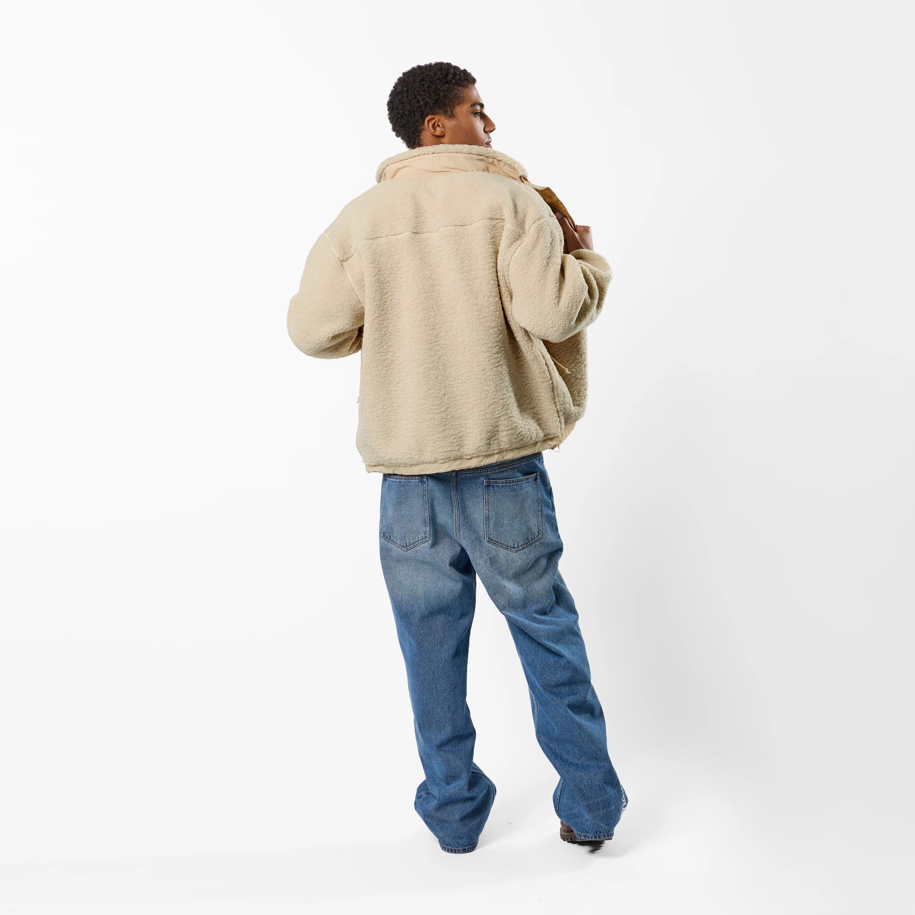 PL / The Landscape Sherpa Jacket - Dune - Image 7