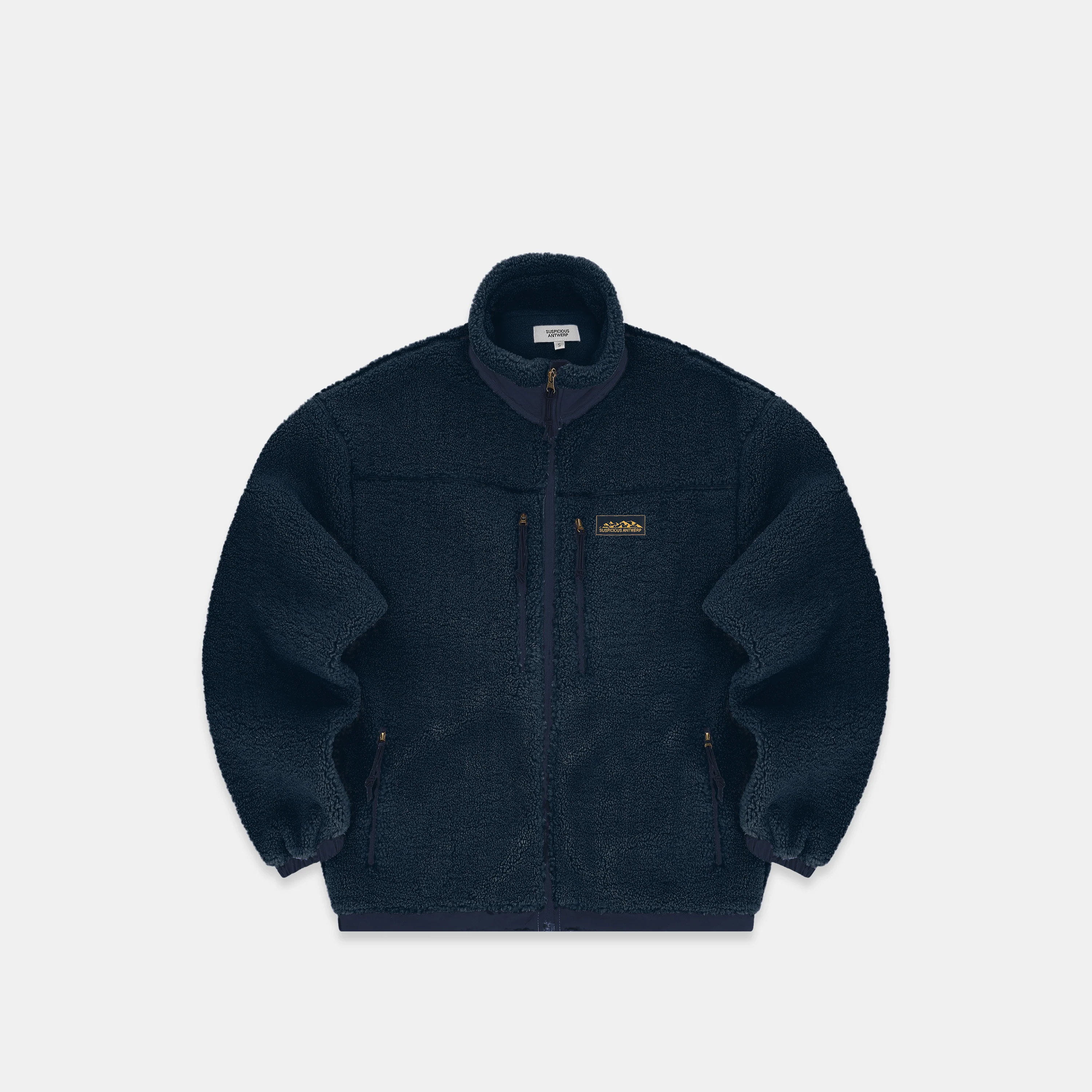 The Landscape Sherpa Jacket - Navy