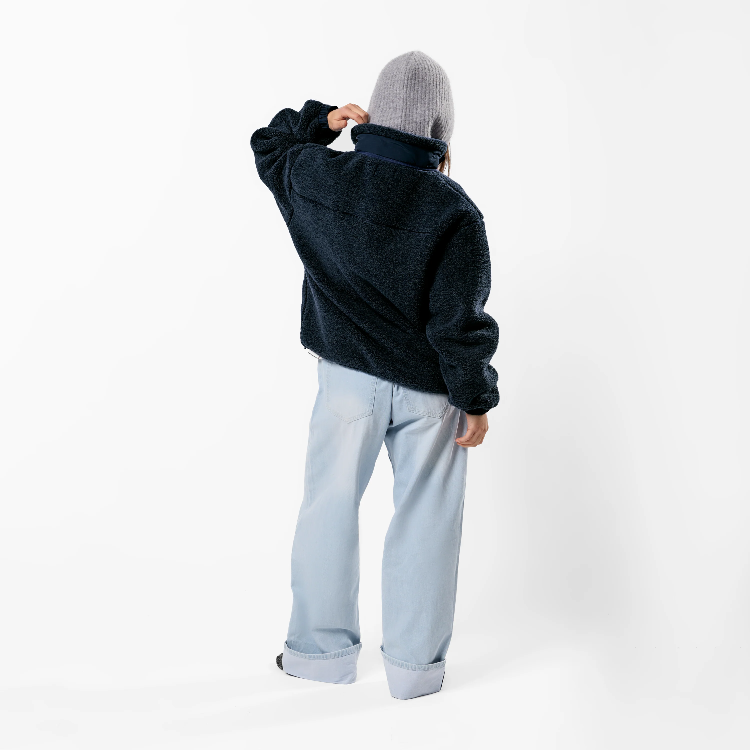 PL / The Landscape Sherpa Jacket - Navy - Image 10