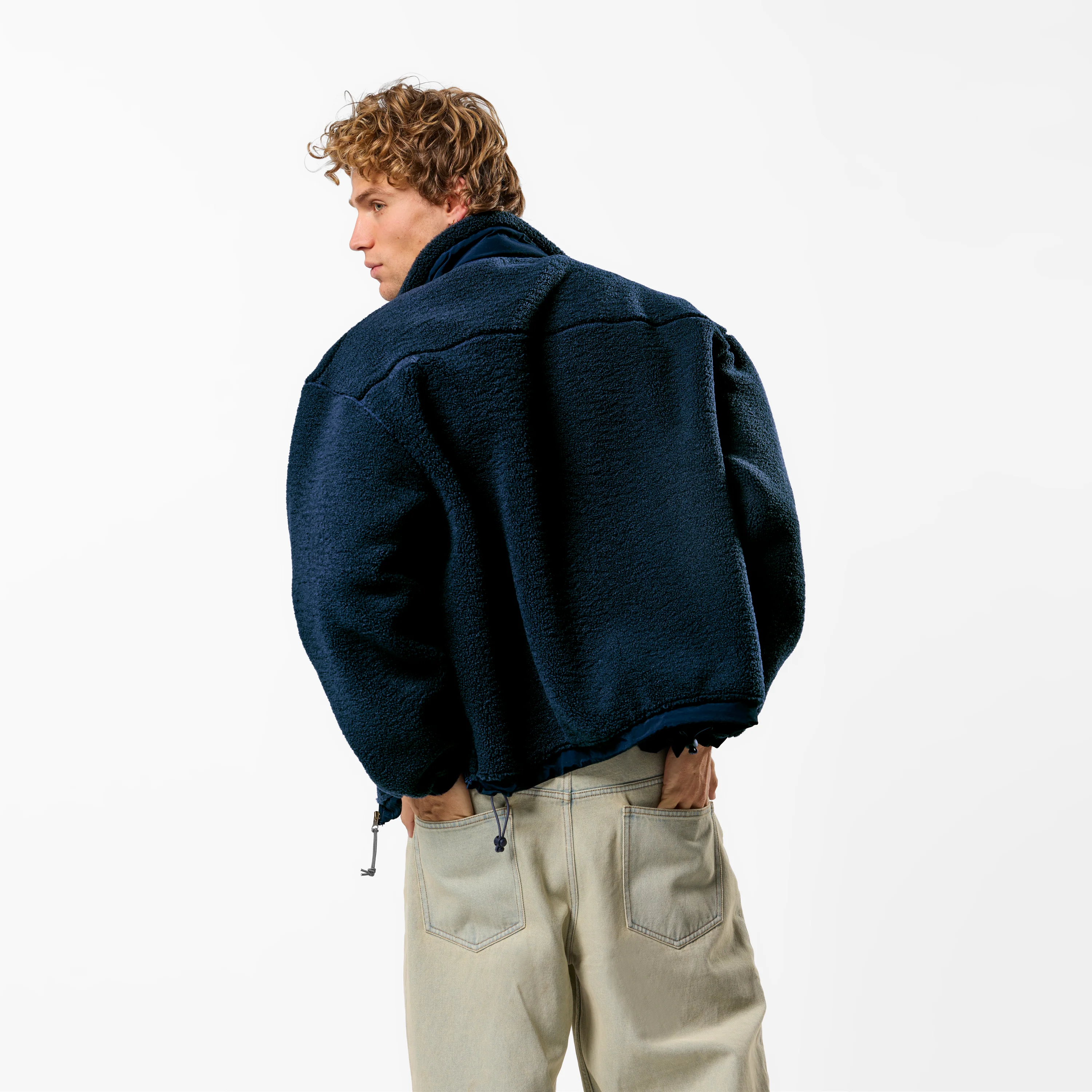 PL / The Landscape Sherpa Jacket - Navy - Image 11