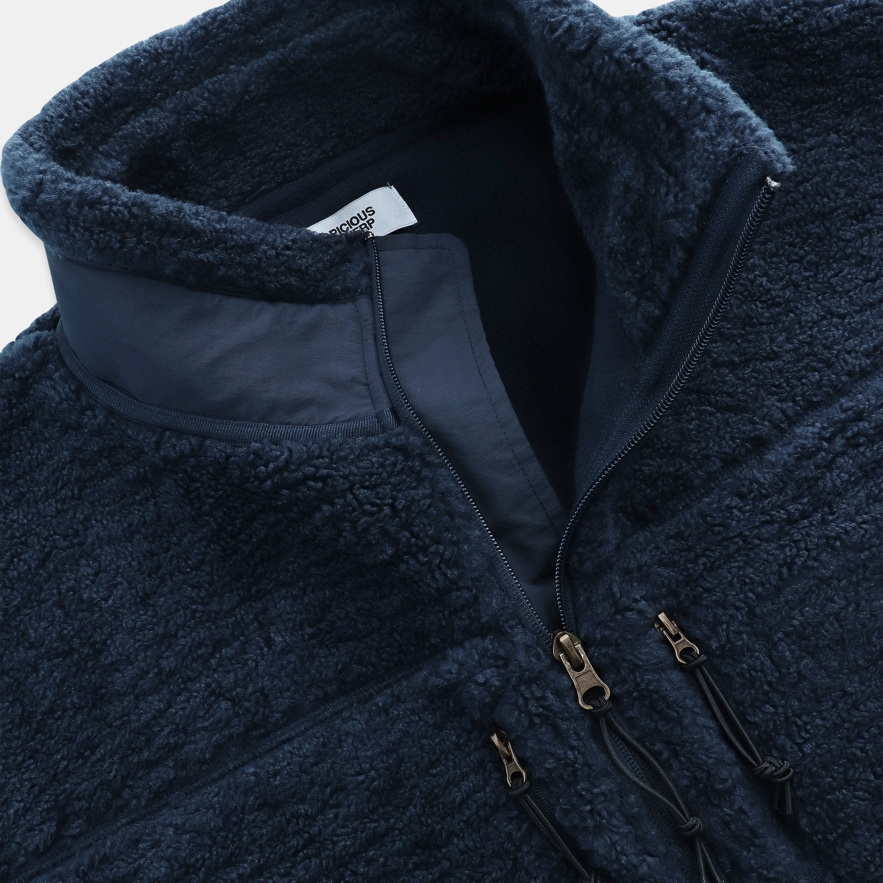 The Landscape Sherpa Jacket - Navy - Image 5