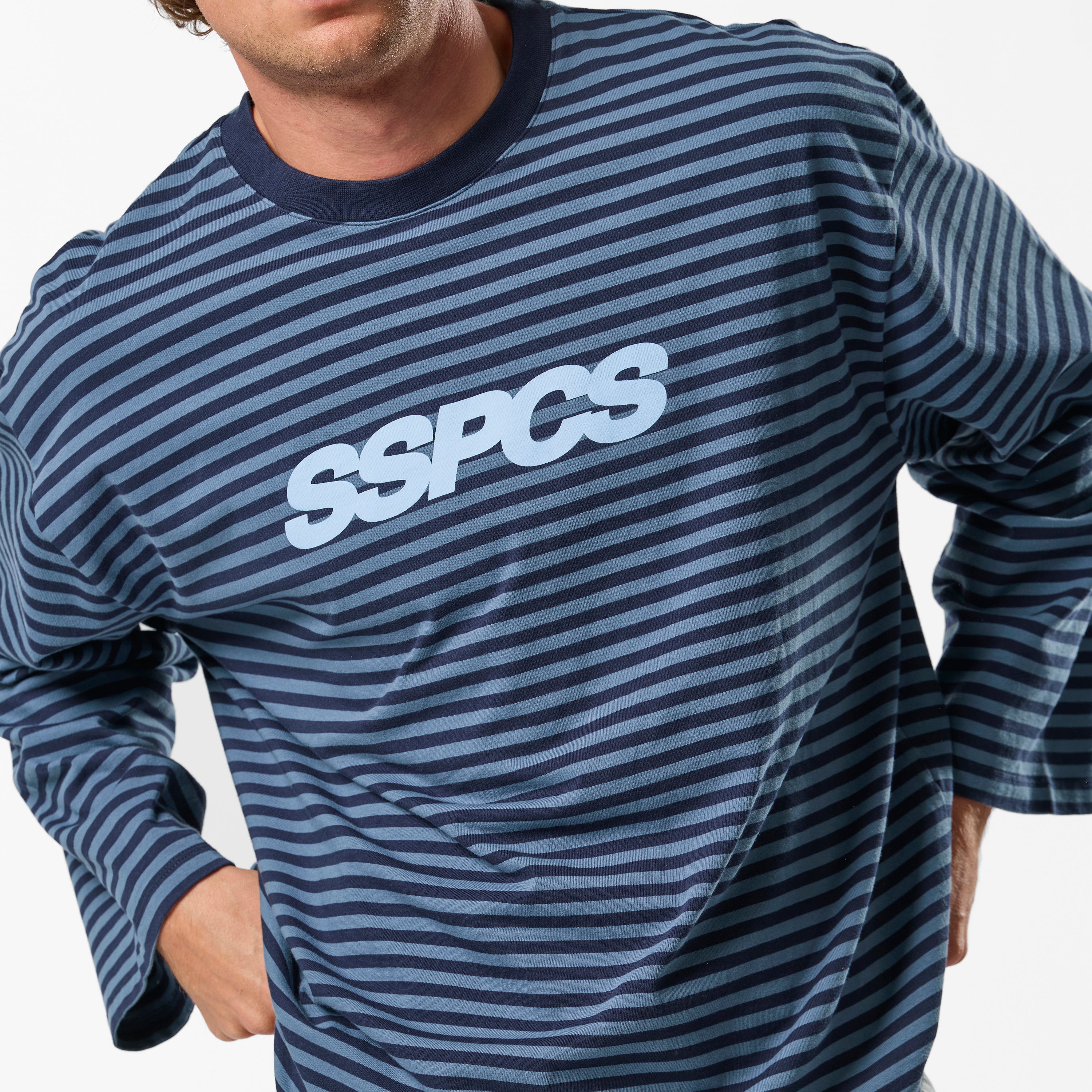 PL / The Slanted SSPCS Striped Longsleeve - Nightfall Tone - Image 2