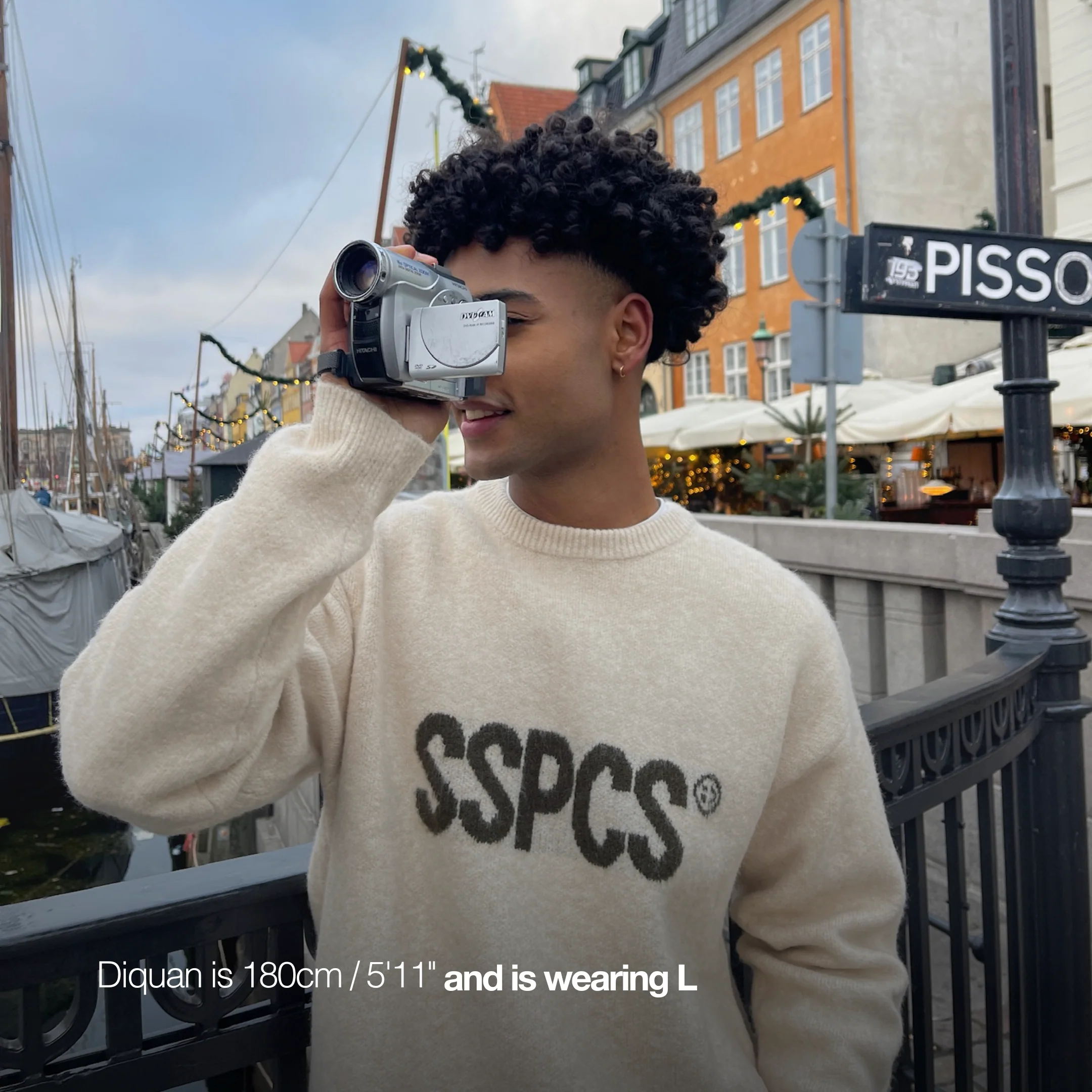 PL / The SSPCS Knitted Sweat - Dune - Image 4