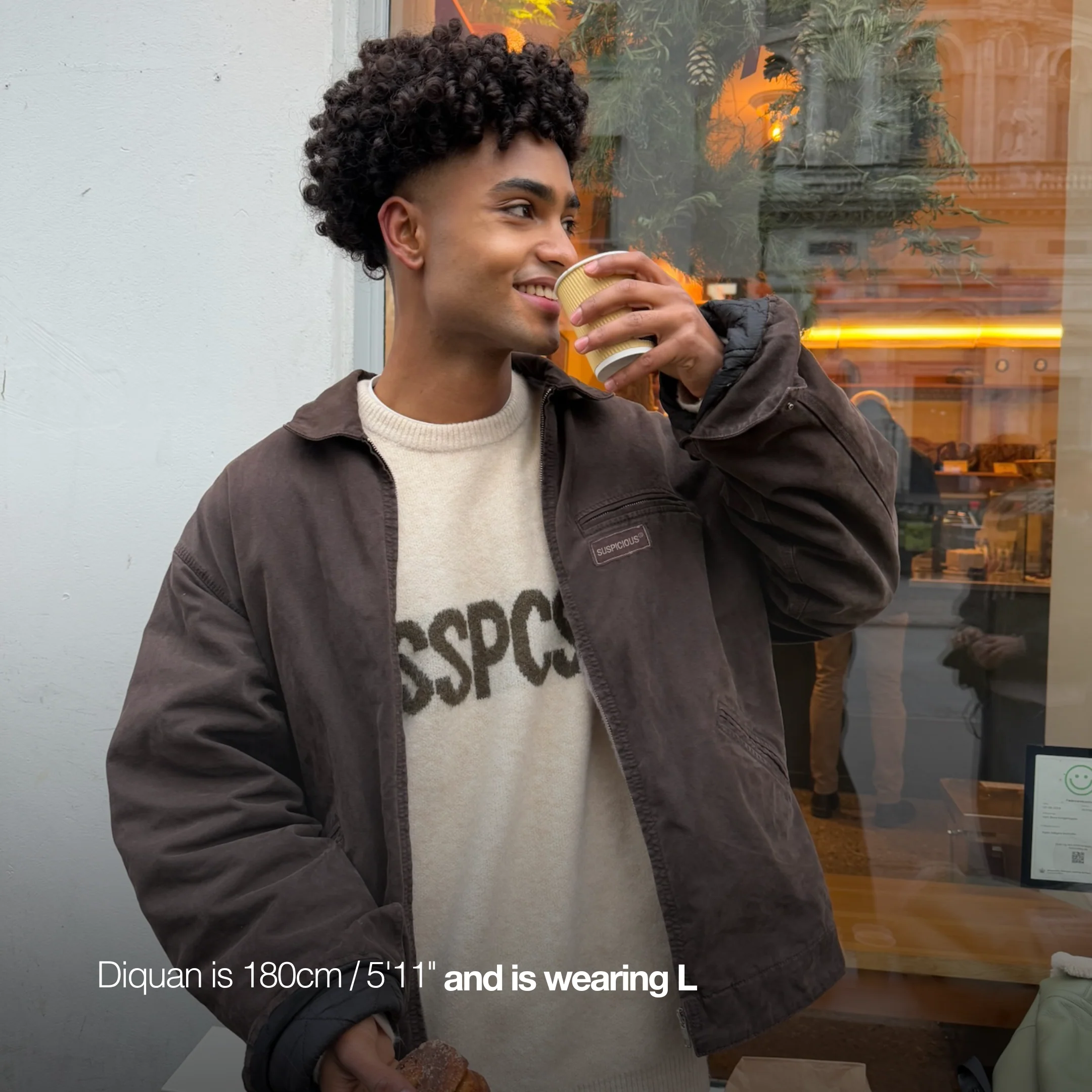 PL / The SSPCS Knitted Sweat - Dune - Image 6