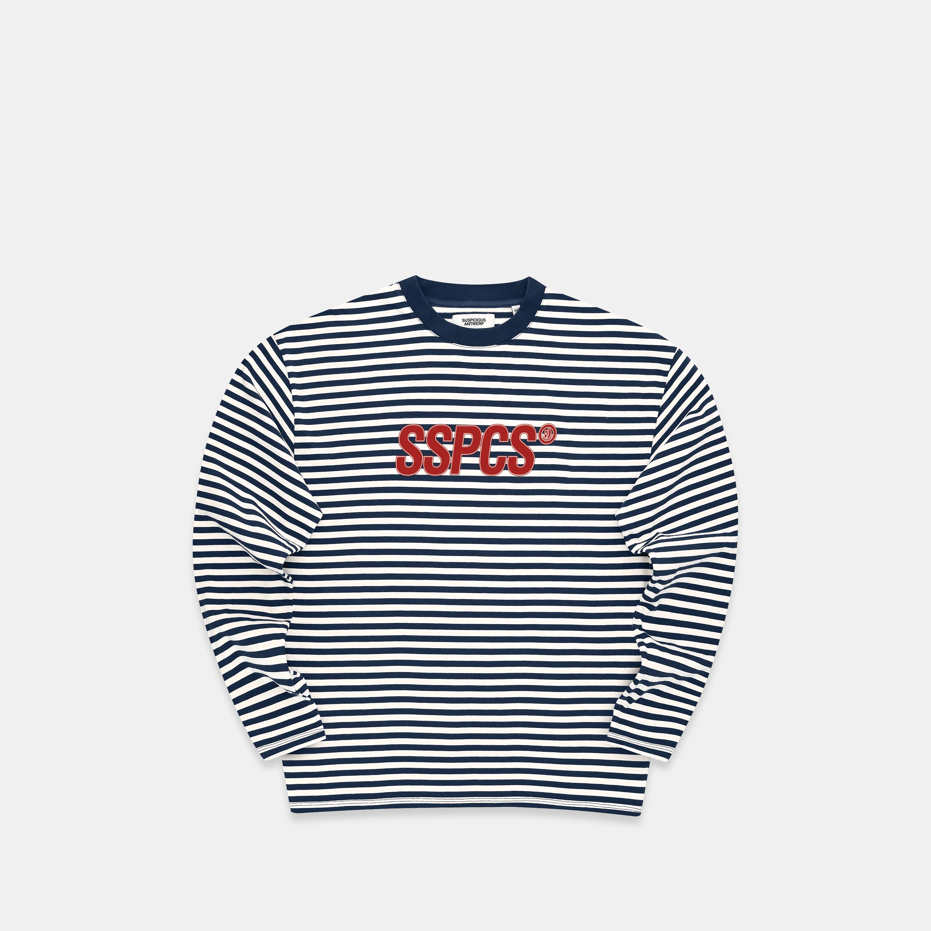 PL / The SSPCS Striped Longsleeve - Blue Red