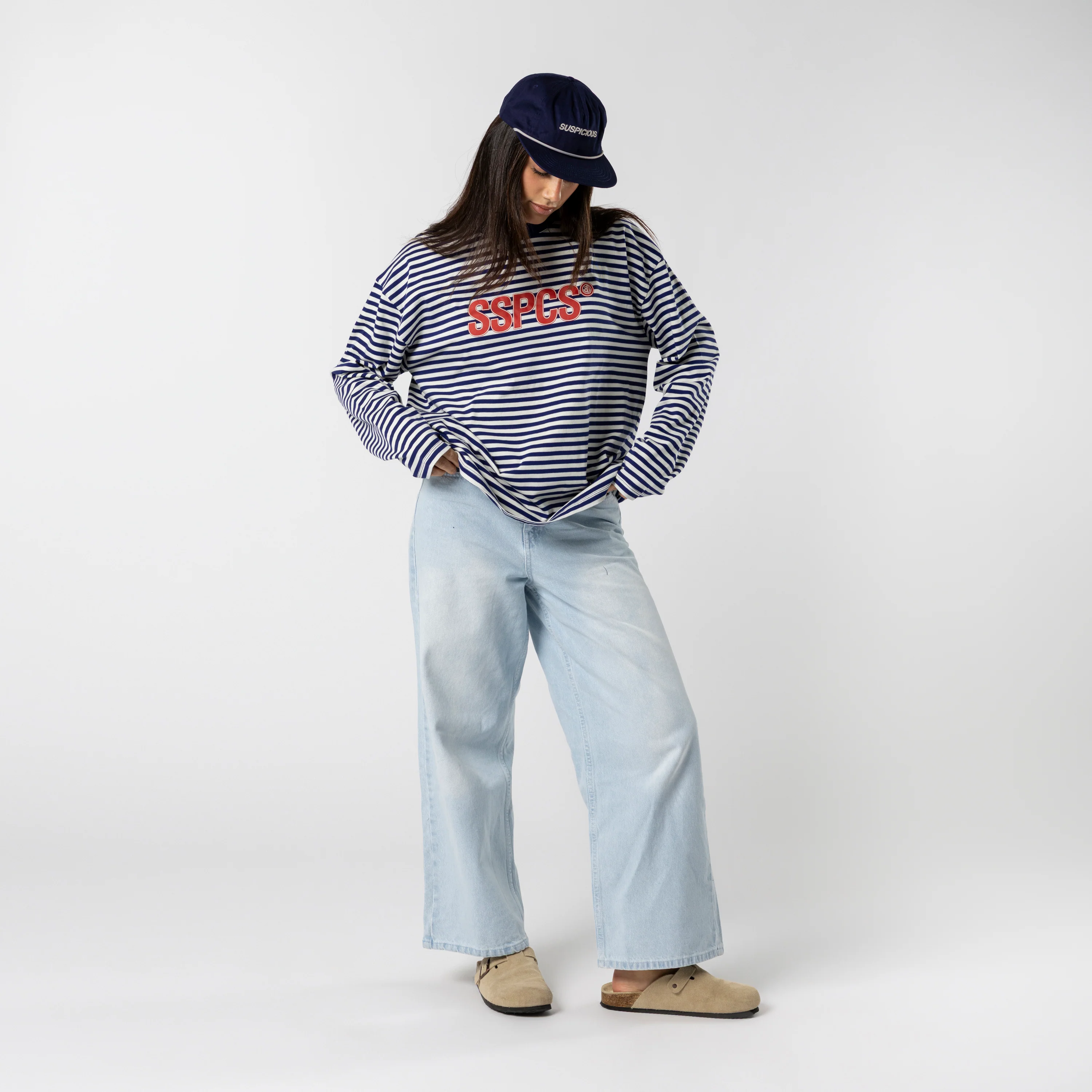 PL / The SSPCS Striped Longsleeve - Blue Red - Image 3