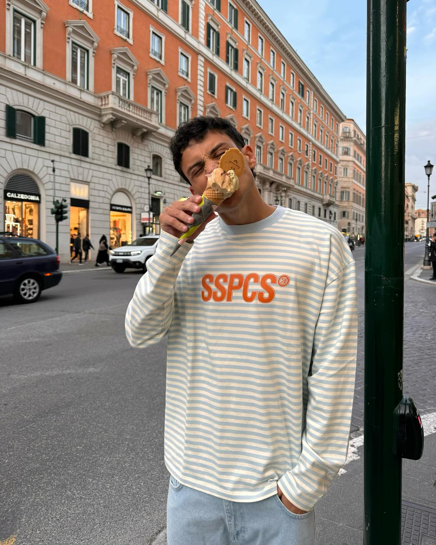 PL / The SSPCS Striped Longsleeve - Celestial Blue - Image 10