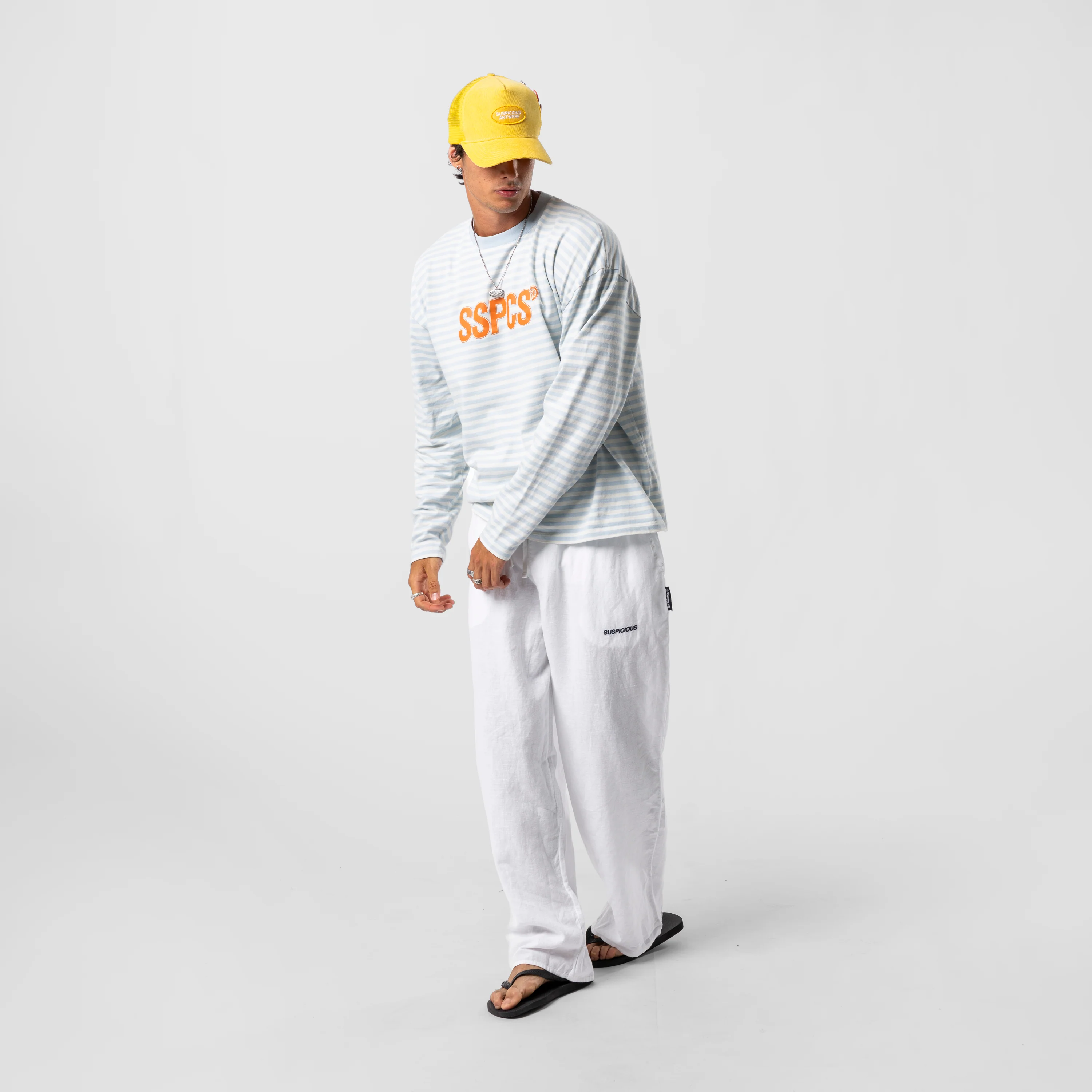 PL / The SSPCS Striped Longsleeve - Celestial Blue - Image 3