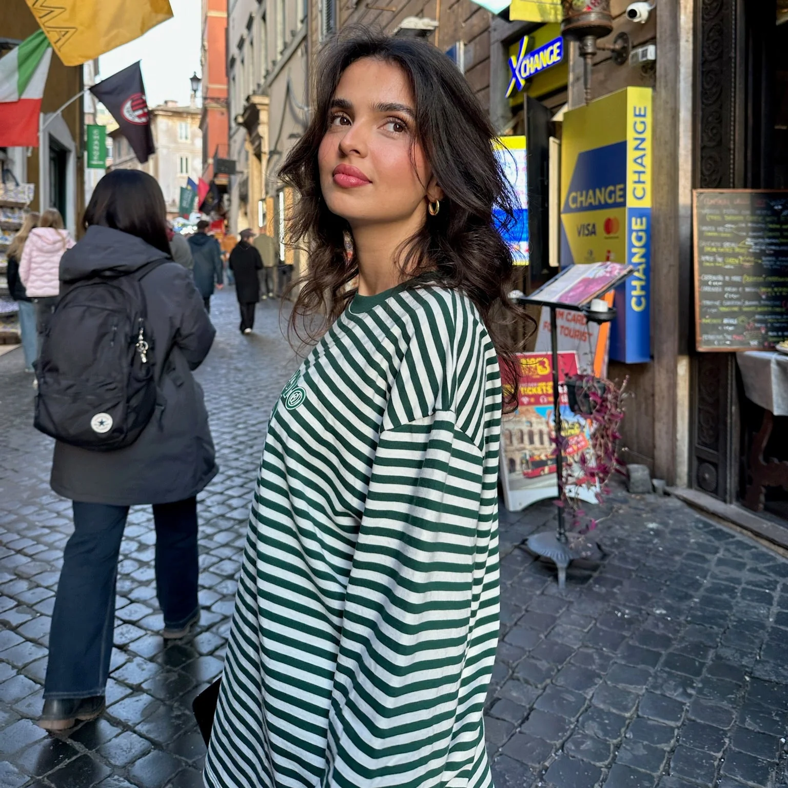 PL / The SSPCS Striped Longsleeve - Forest Green - Image 11