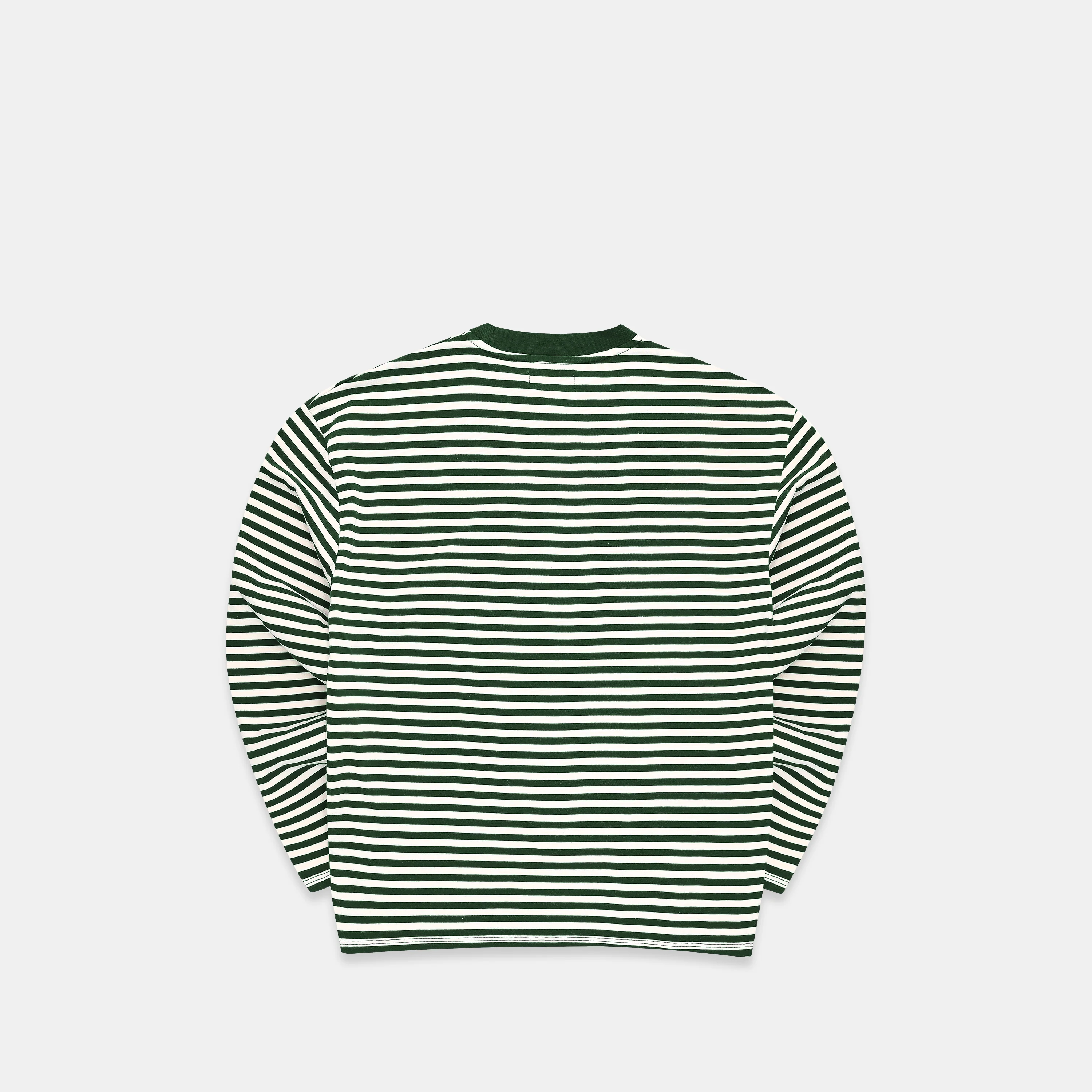 PL / The SSPCS Striped Longsleeve - Green Yellow - Image 8