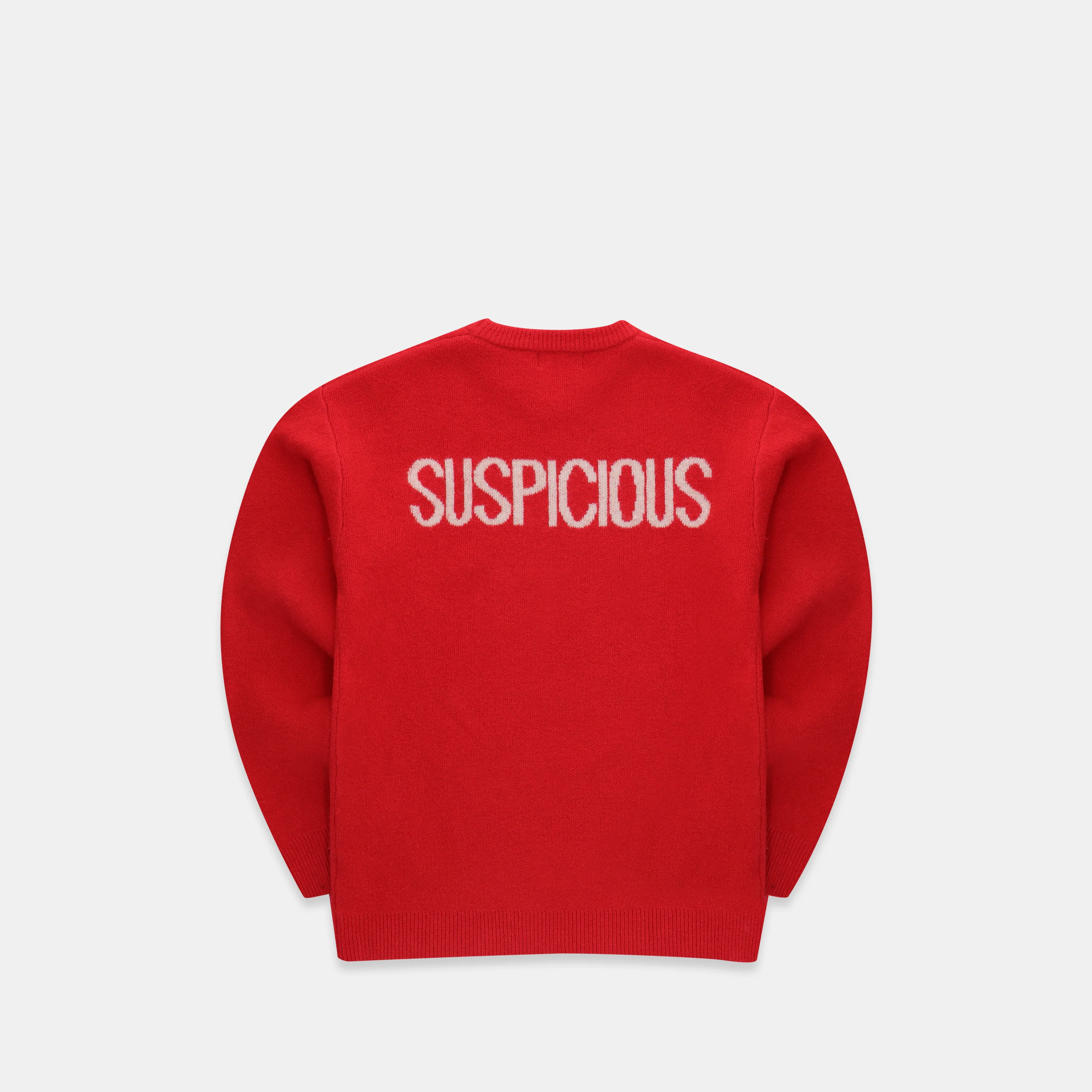 PL / The Suspicious Knitted Sweat - Red