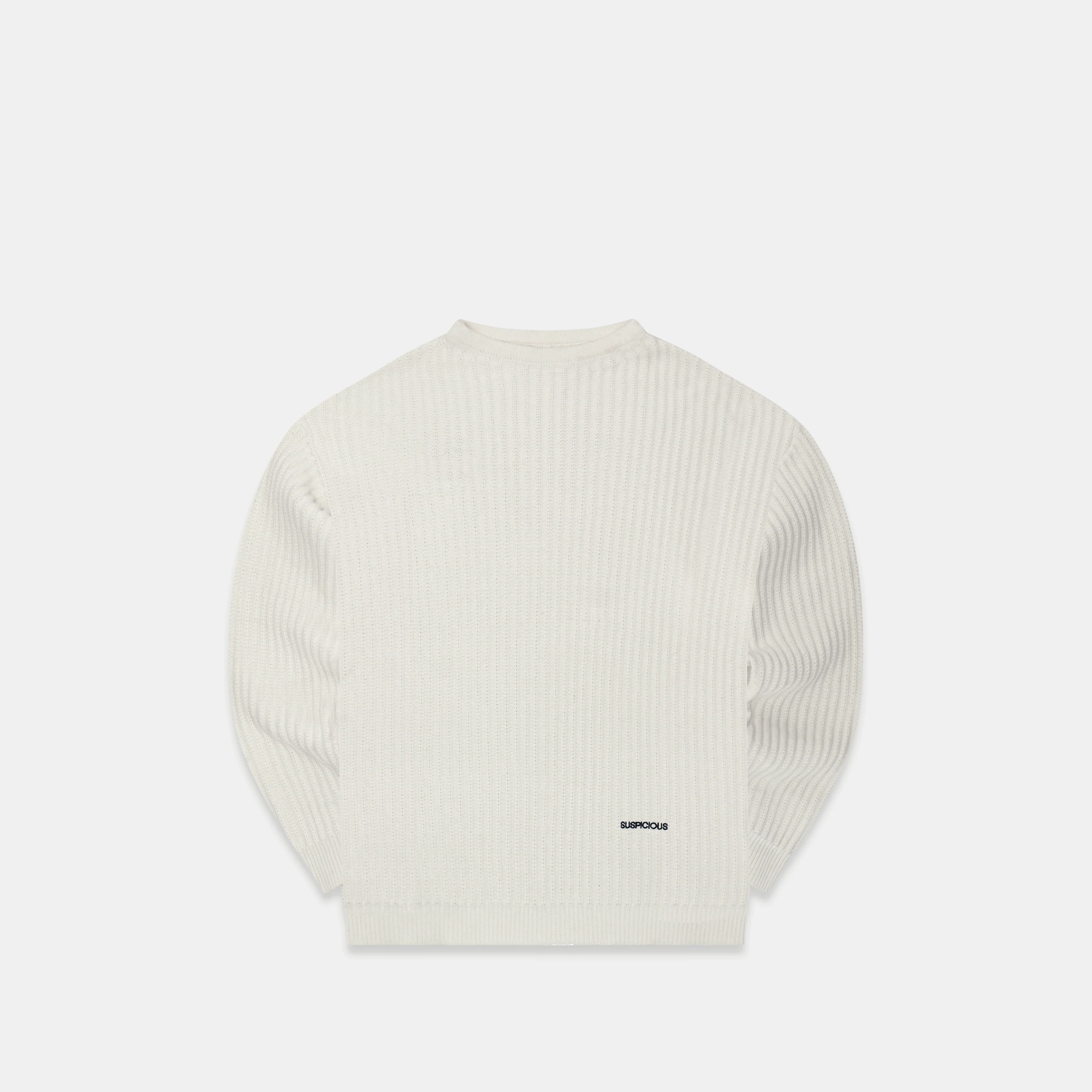 PL / The Suspicious Rib Knit - White - Image 3