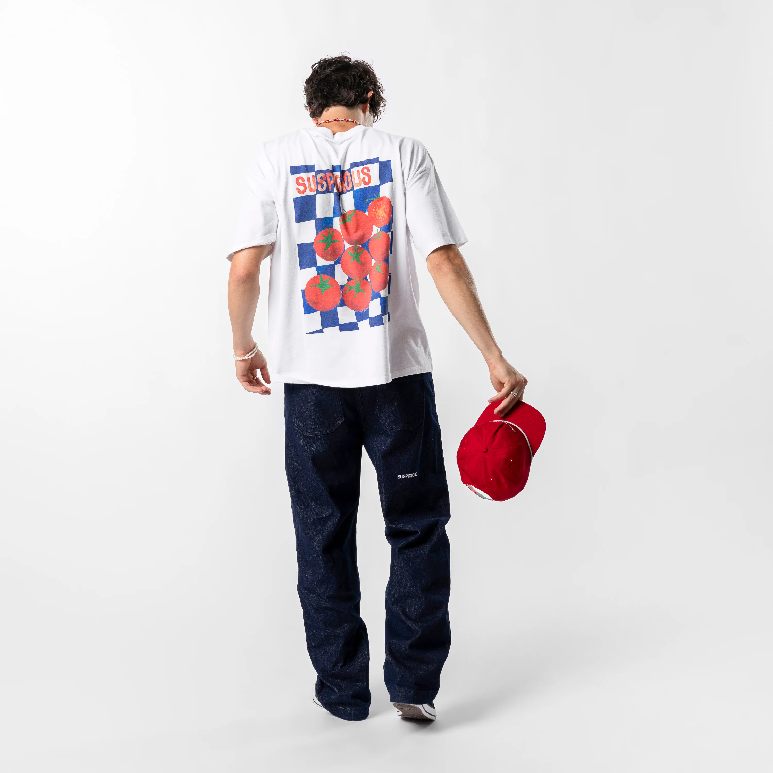 PL / Tomato Fever Tee - White - Image 6