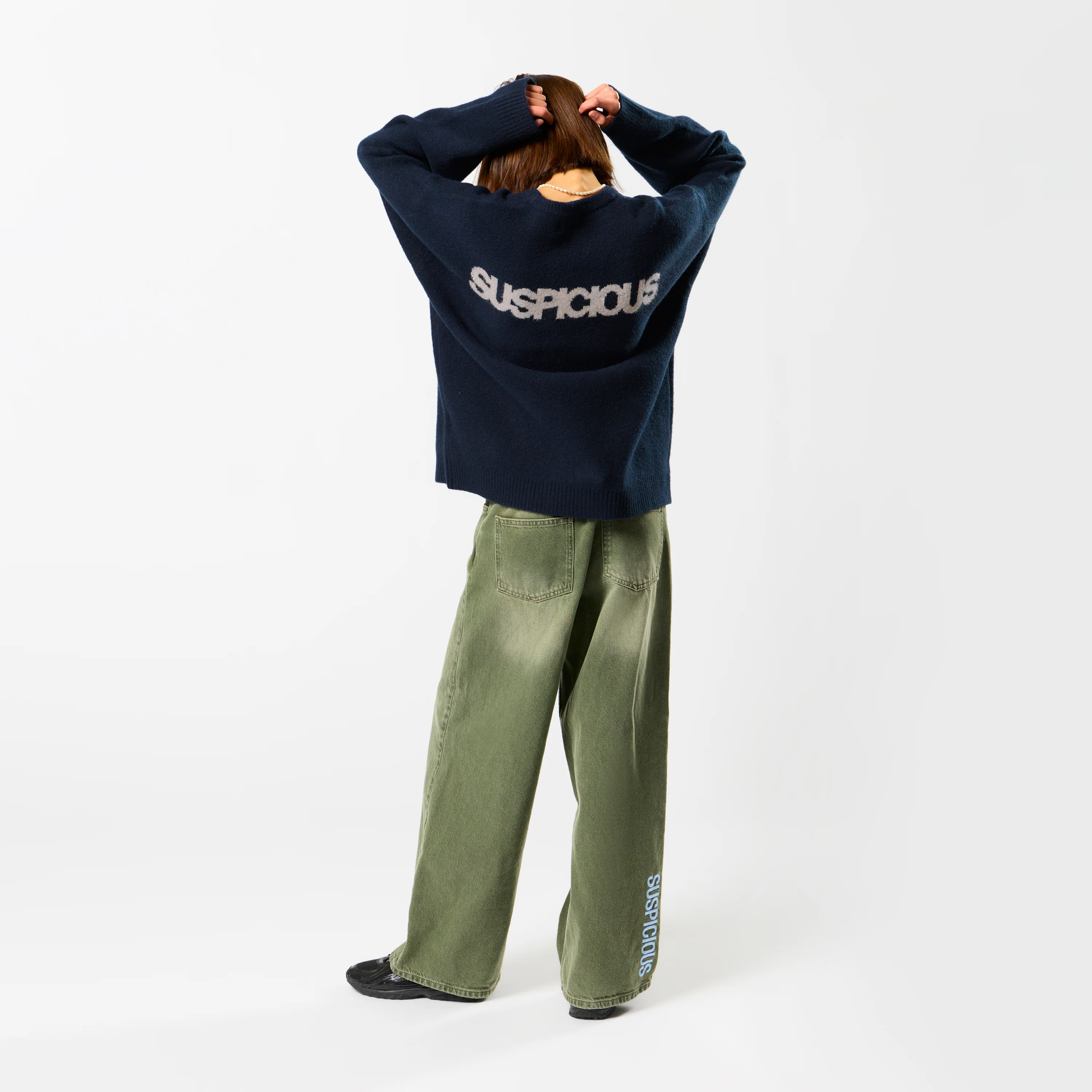 Polkaline / Suspicious Knitted Sweat - Nightfall - Image 3