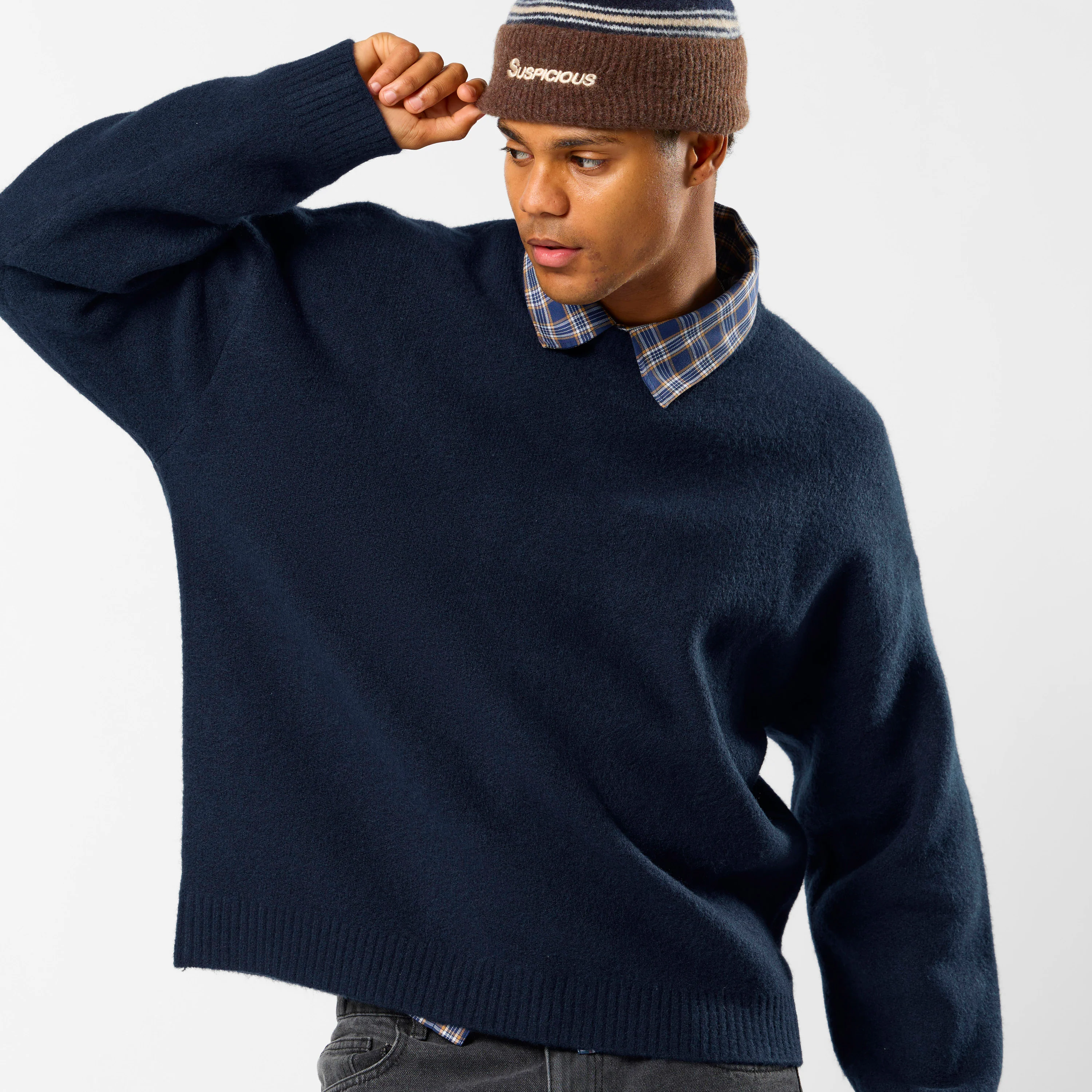 Polkaline / Suspicious Knitted Sweat - Nightfall - Image 4