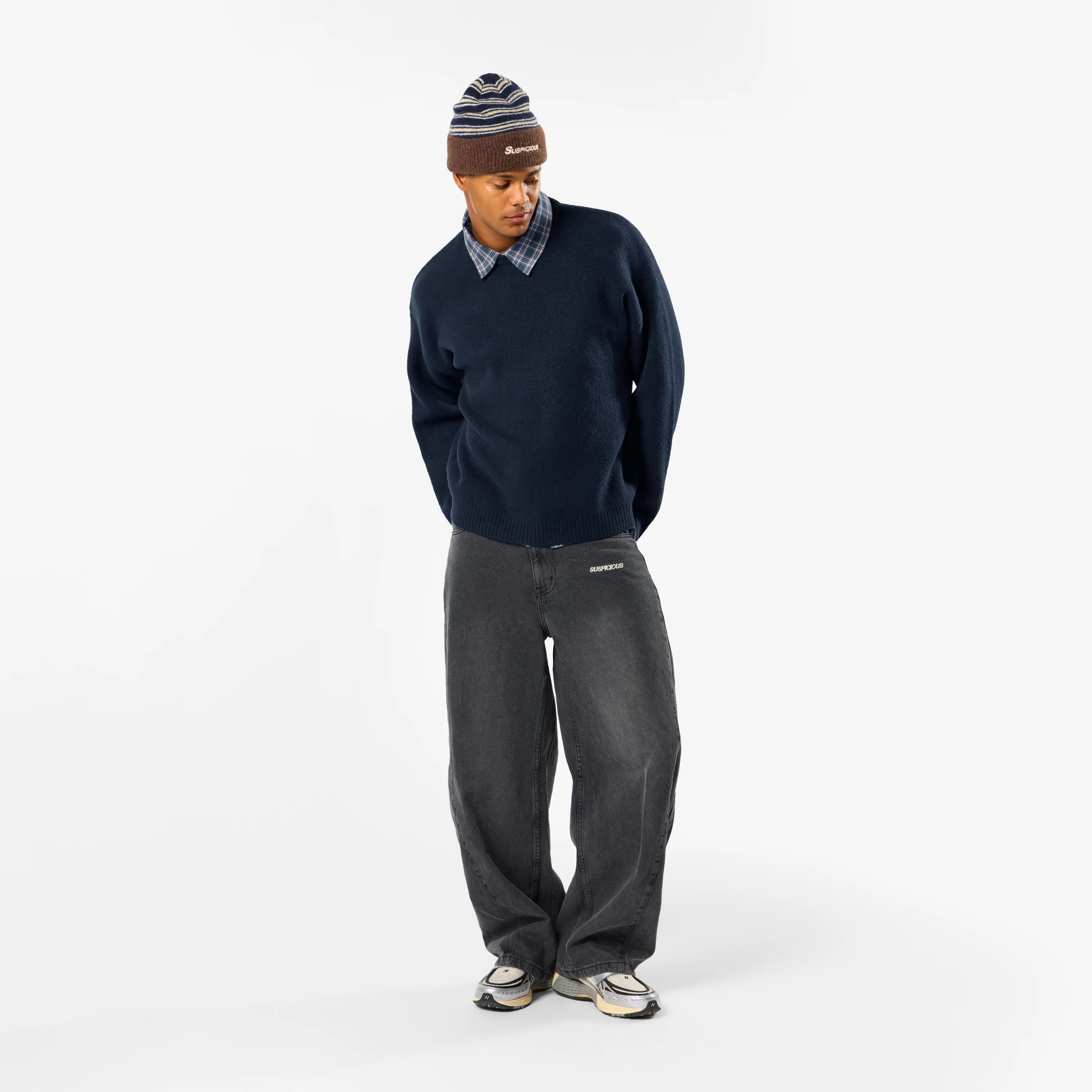 Polkaline / Suspicious Knitted Sweat - Nightfall - Image 6