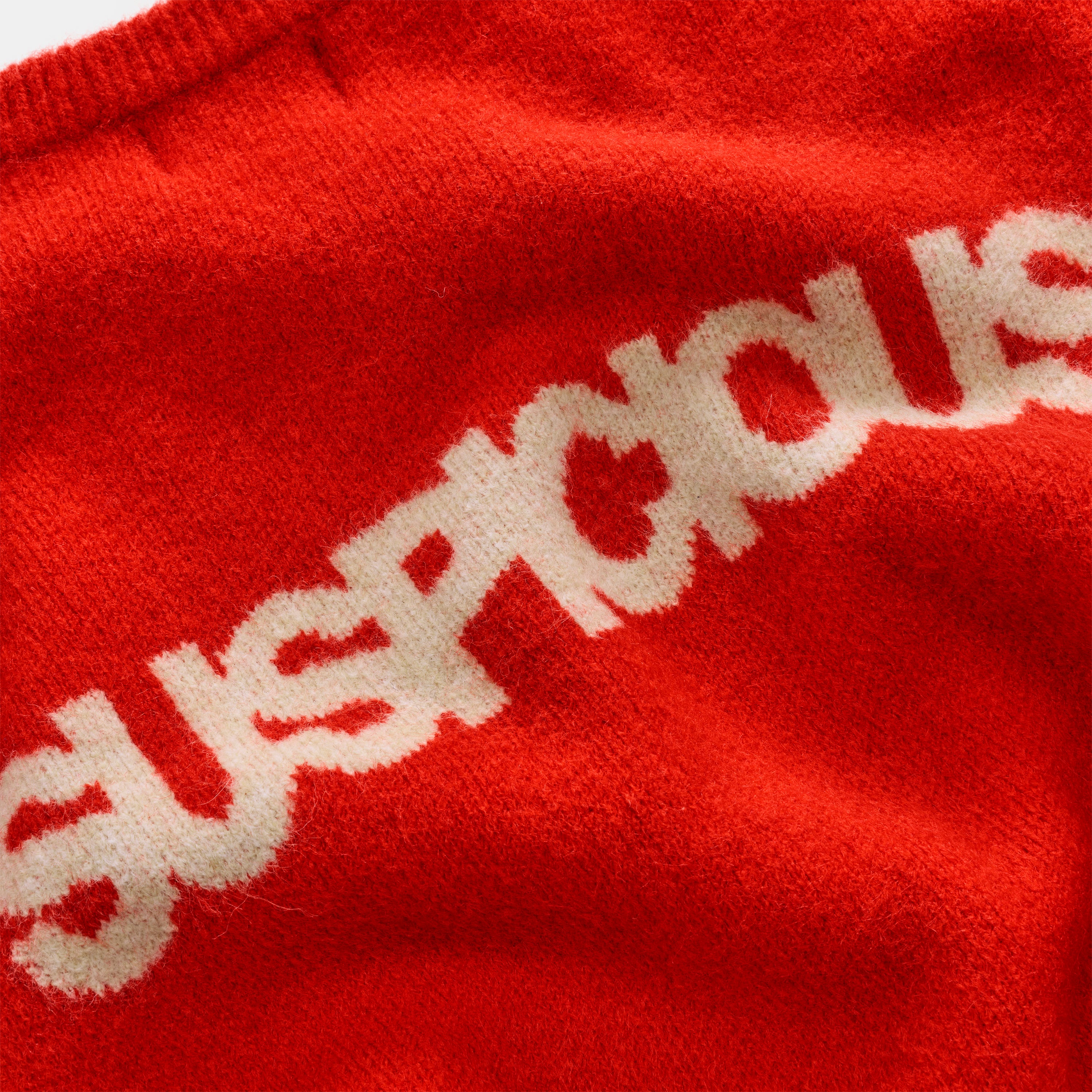 Polkaline / Suspicious Knitted Sweat - Red - Image 5