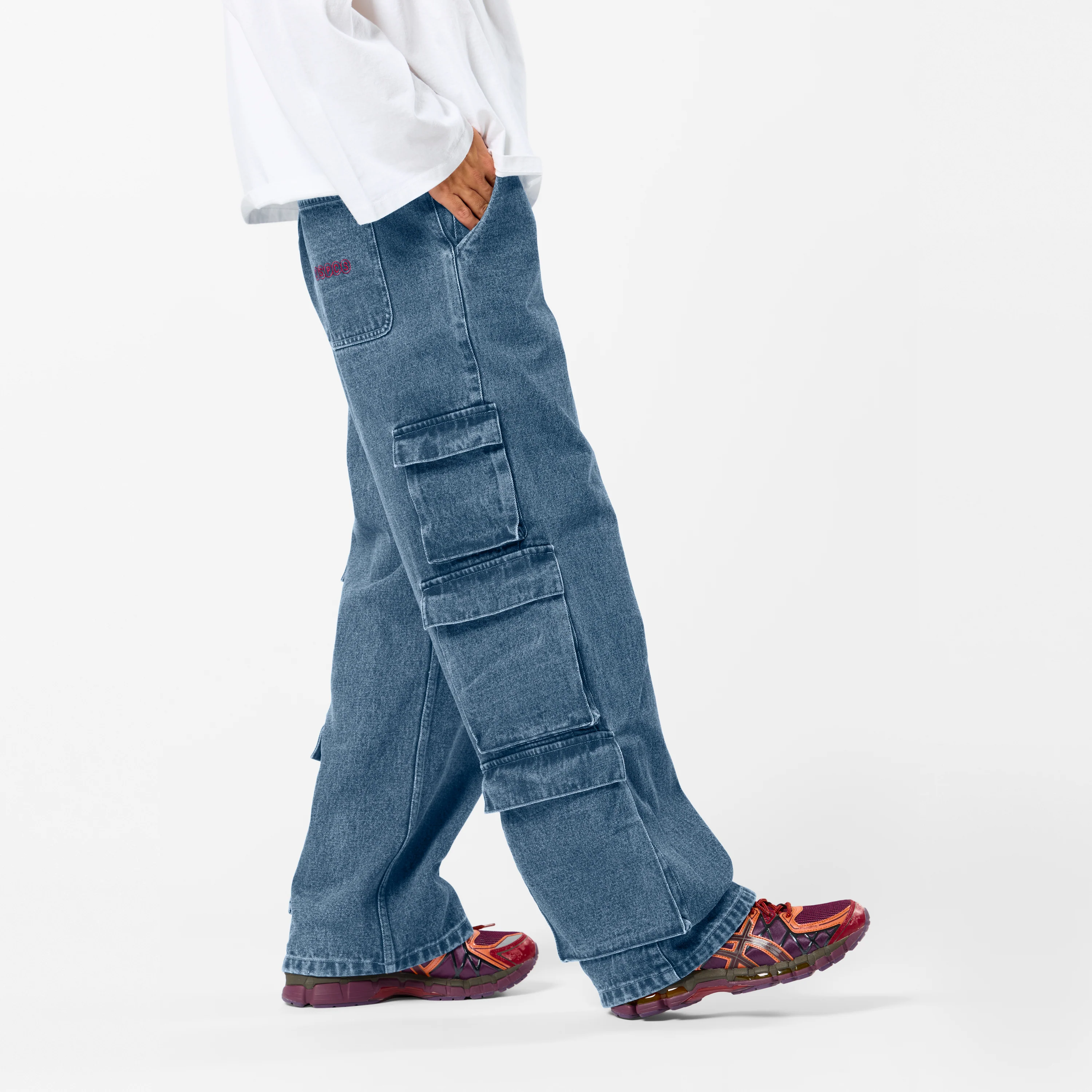 Polkaline / Suspicious Pocket Jeans - Blue - Image 6