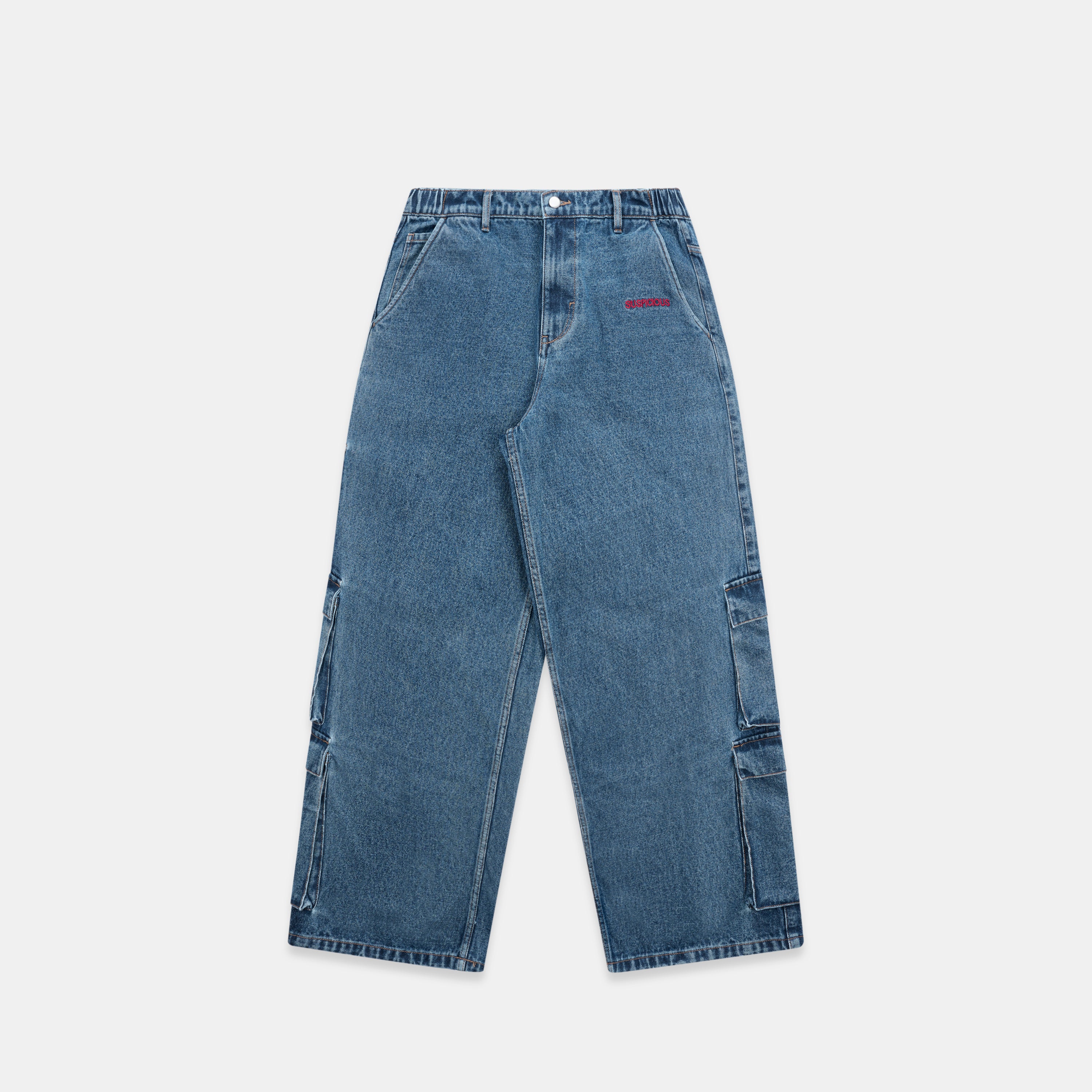 Polkaline / Suspicious Pocket Jeans - Blue - Image 9