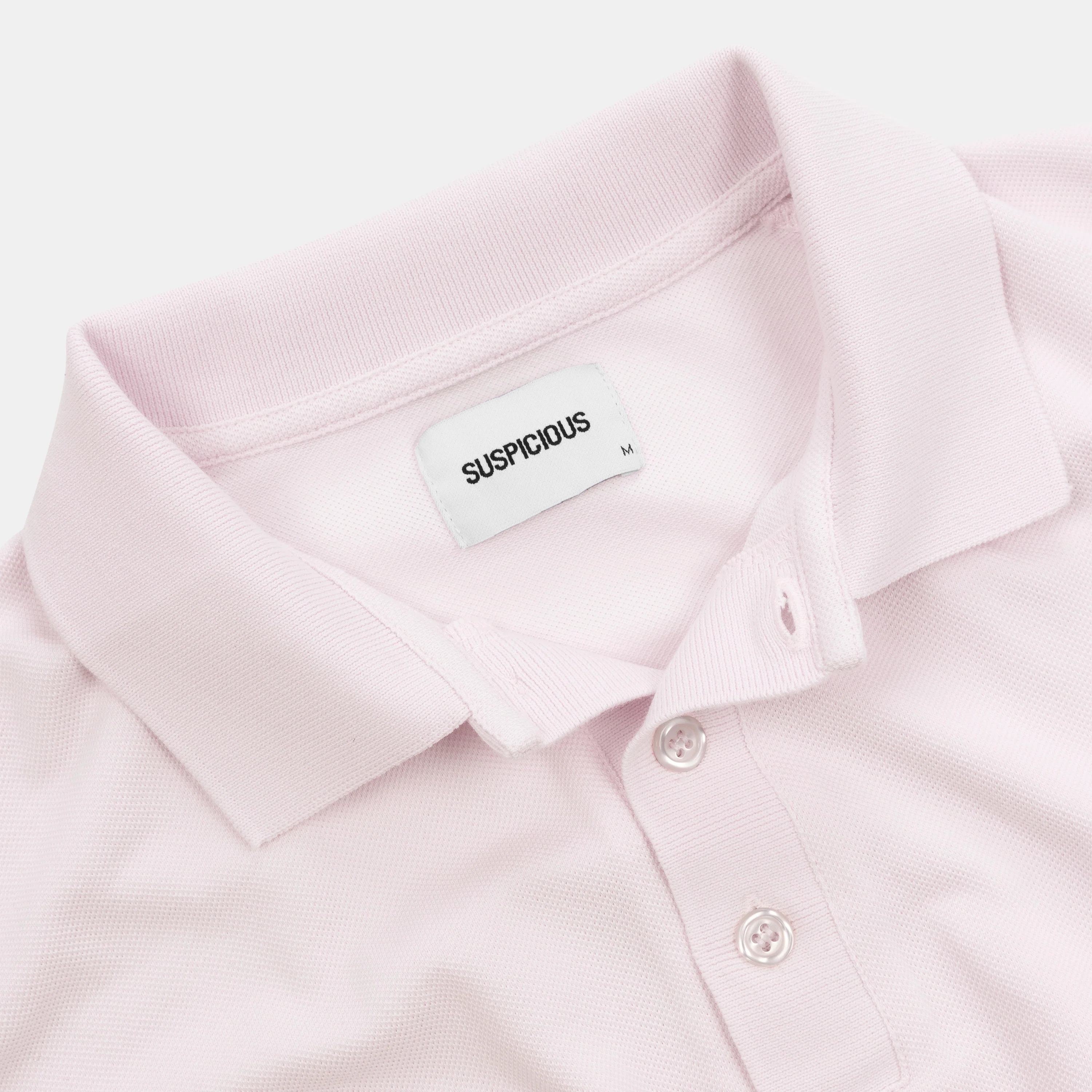 S2 / Signature Stamp Buttoned Polo - Orchid Ice - Image 3