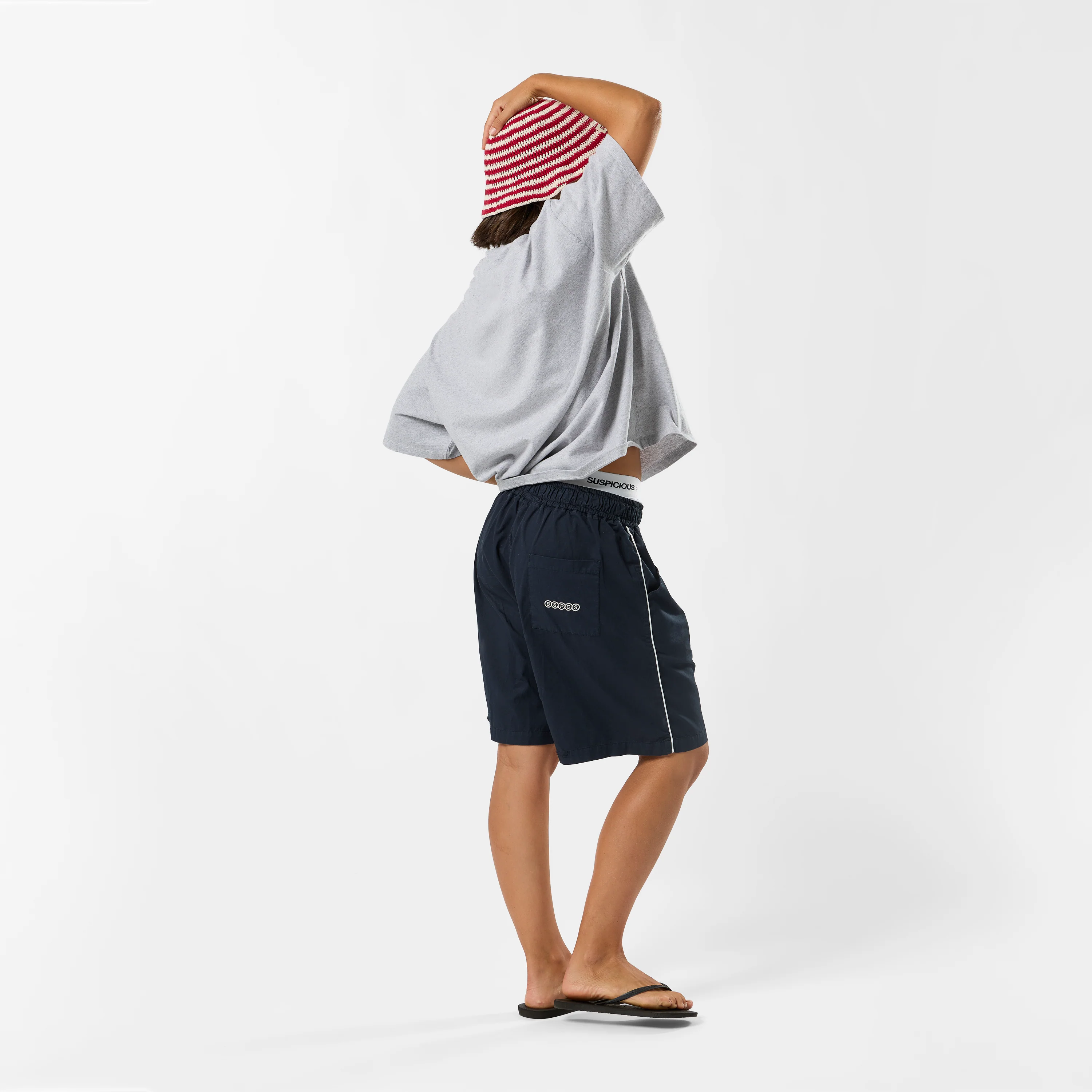 S2 / Signature Stamp Tee - Neutral Heather - Image 7
