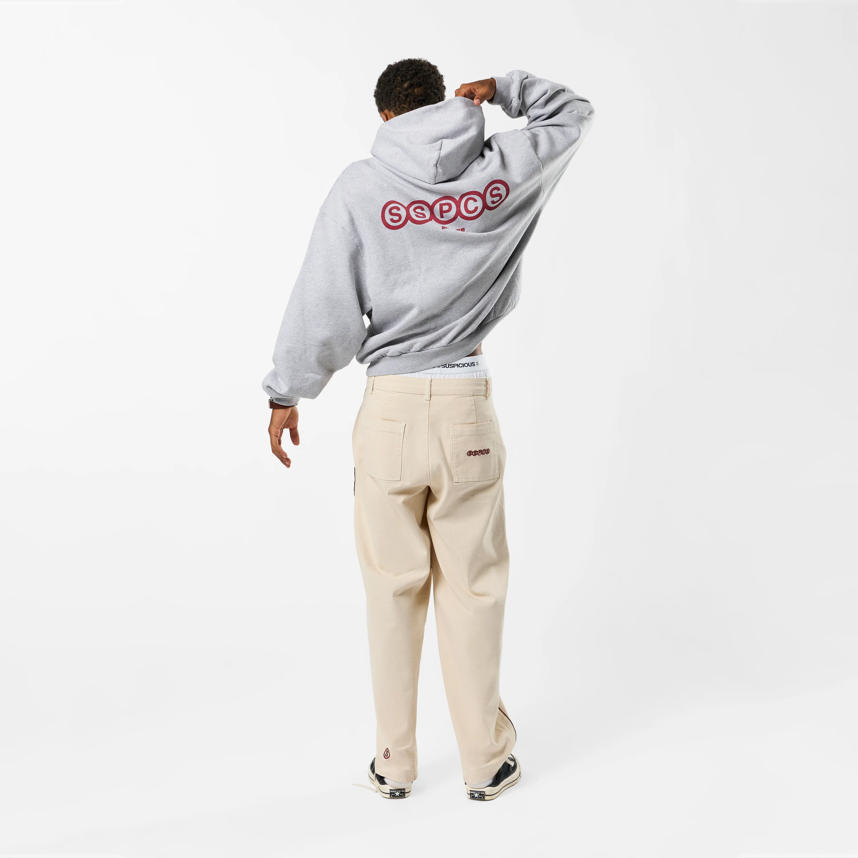 S2 / SSPCS Club Hoodie - Neutral Heather - Image 6