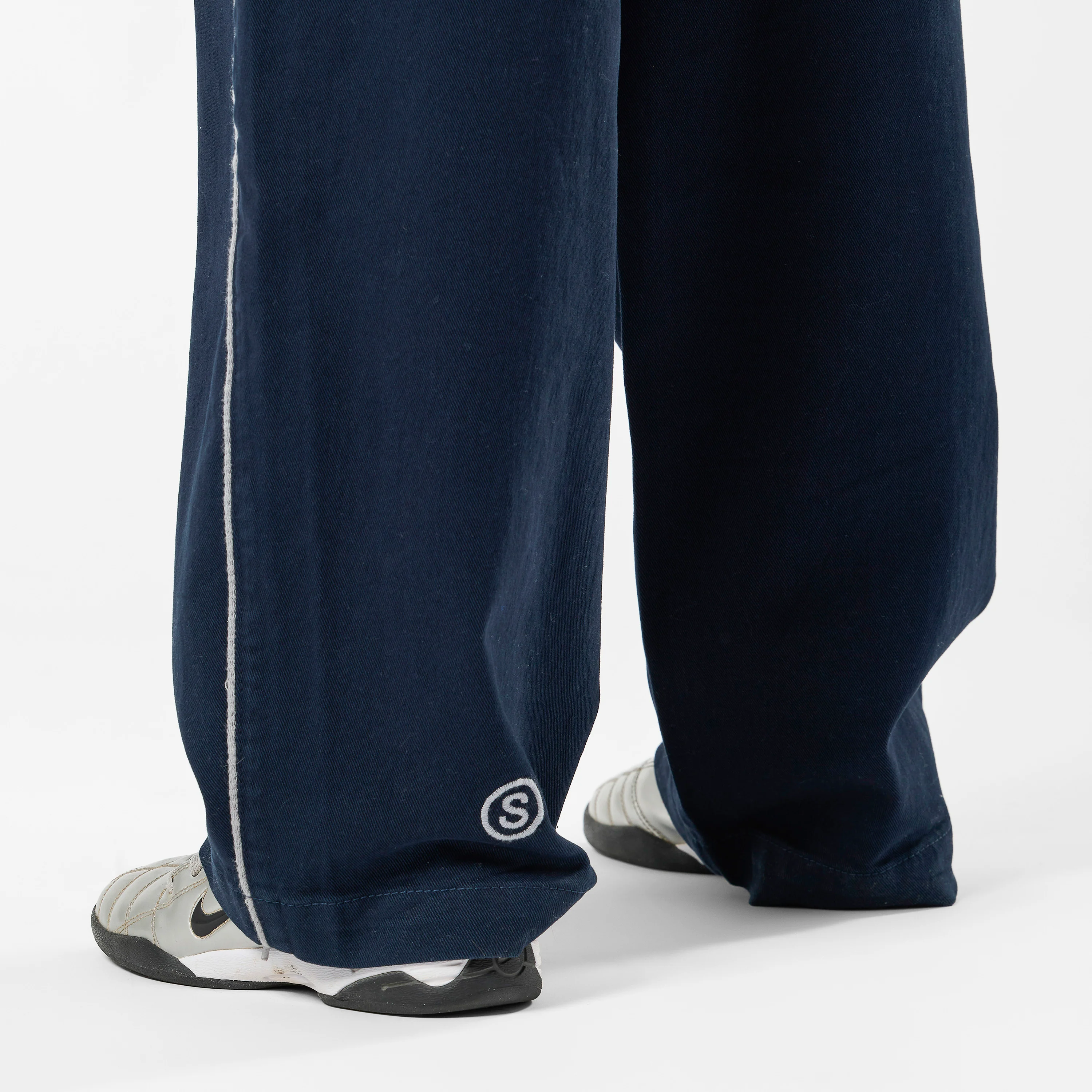 S2 / Stamped Piping Barrel Pants - Nightfall - Image 3