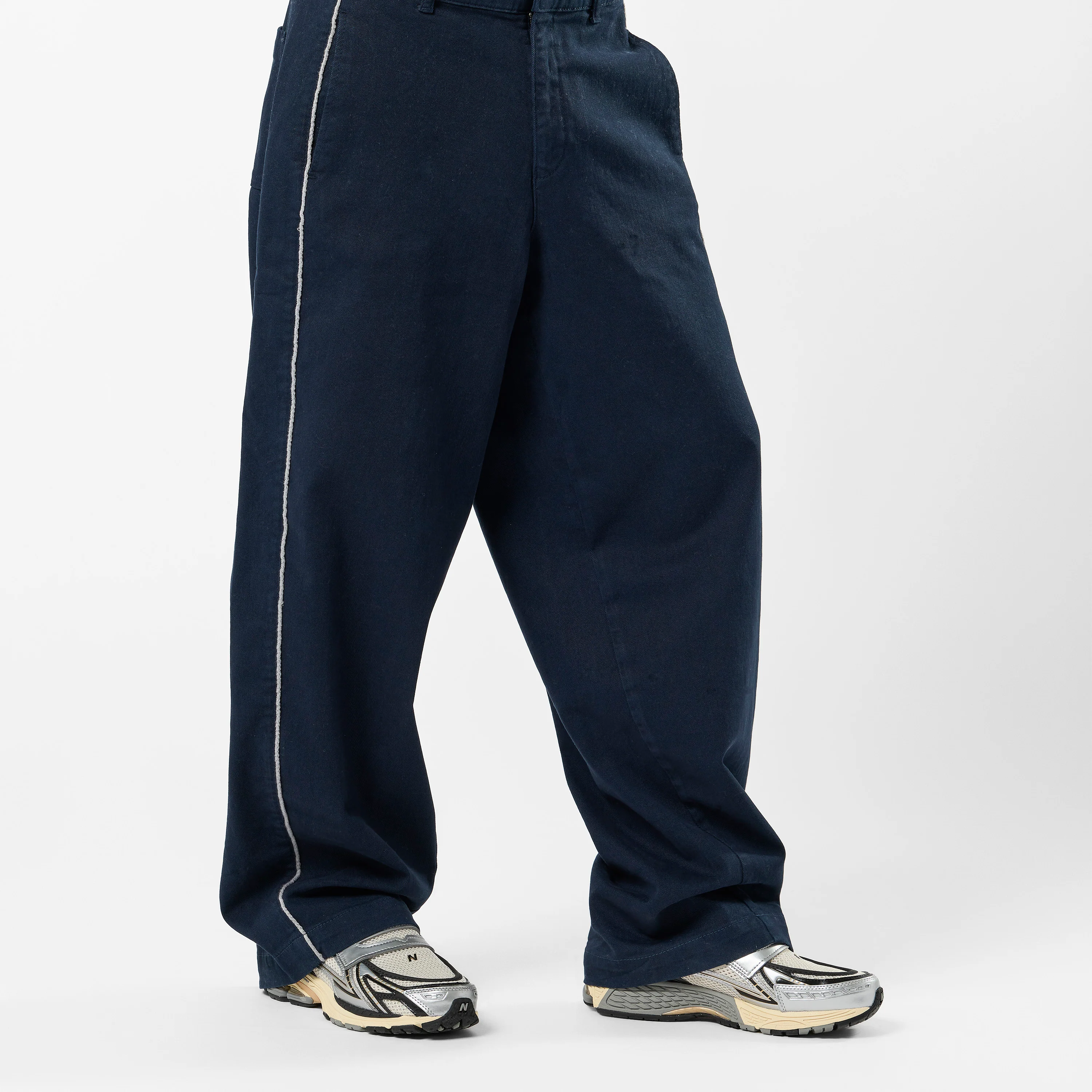 S2 / Stamped Piping Barrel Pants - Nightfall - Image 4