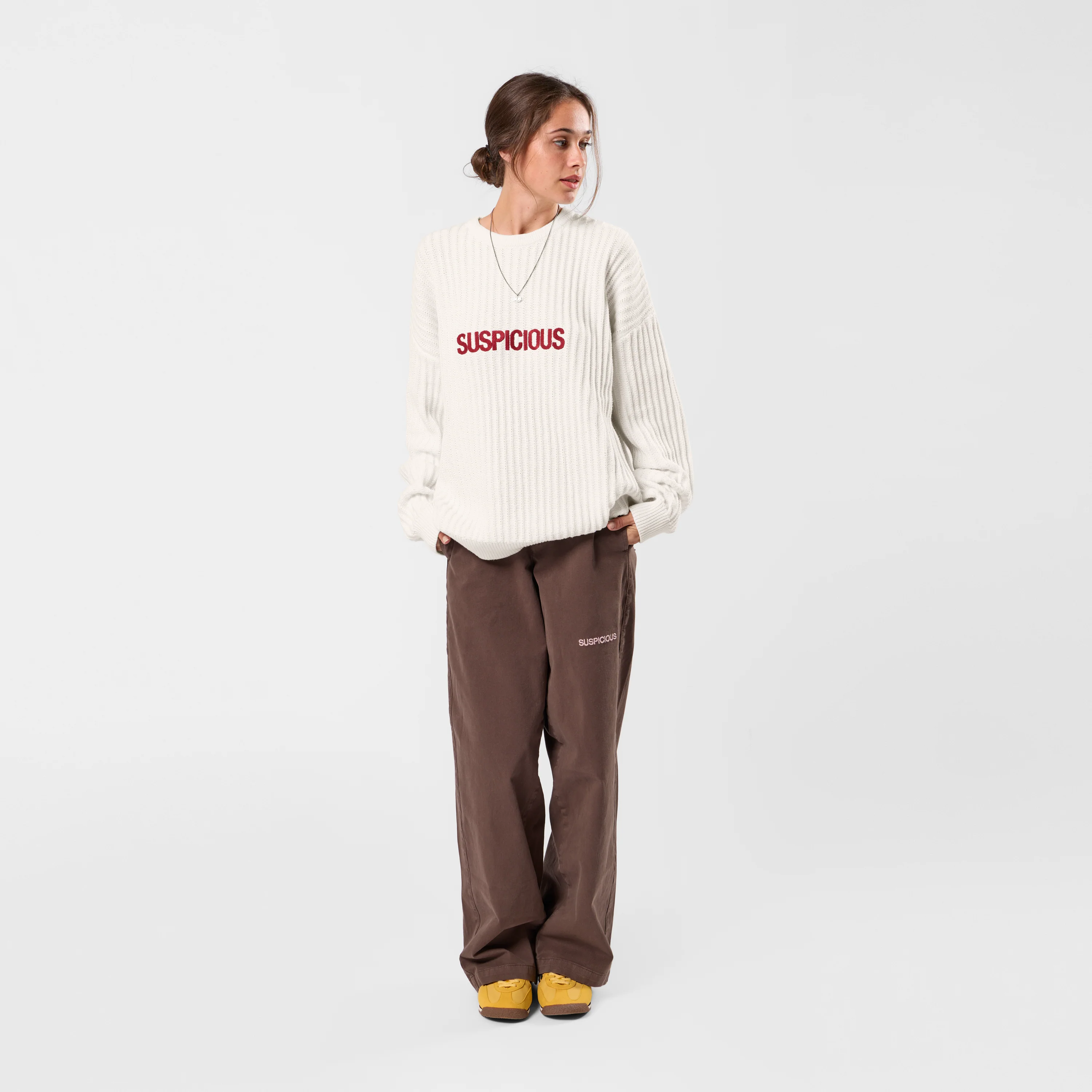 S2 / Suspicious Rib Knit - Natural - Image 7