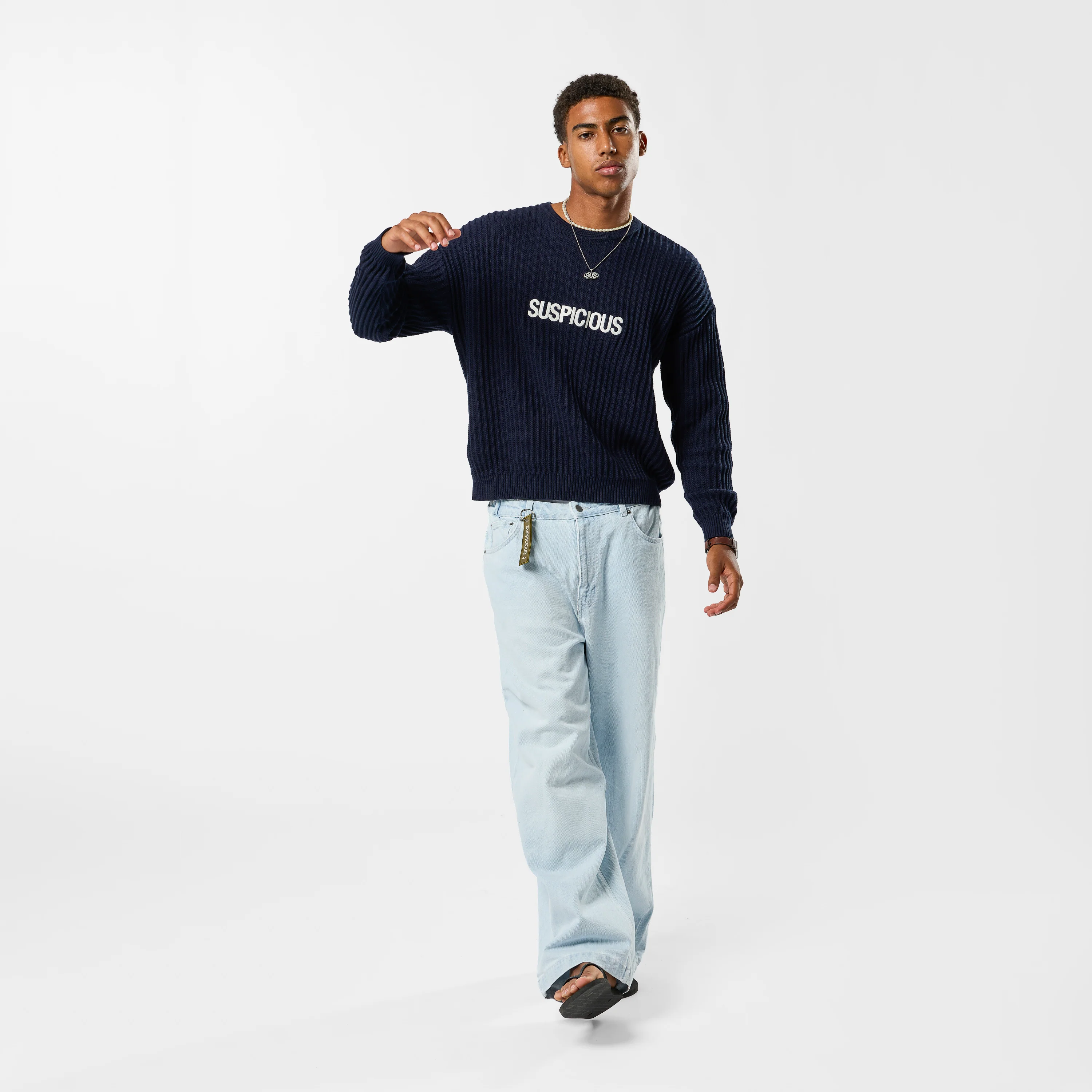 S2 / Suspicious Rib Knit - Nightfall - Image 5