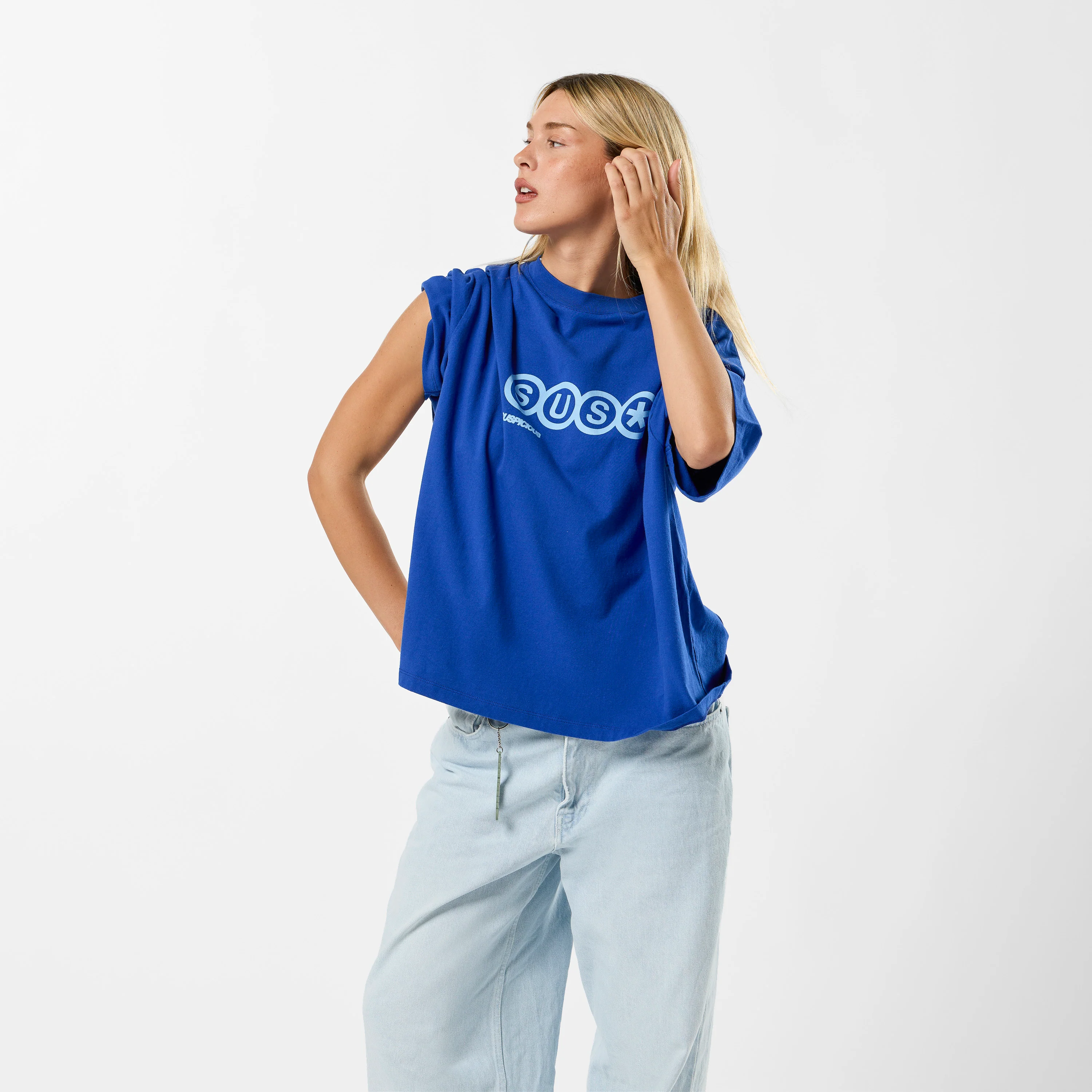 S2 / SUS* Tee - Big Blue - Image 9