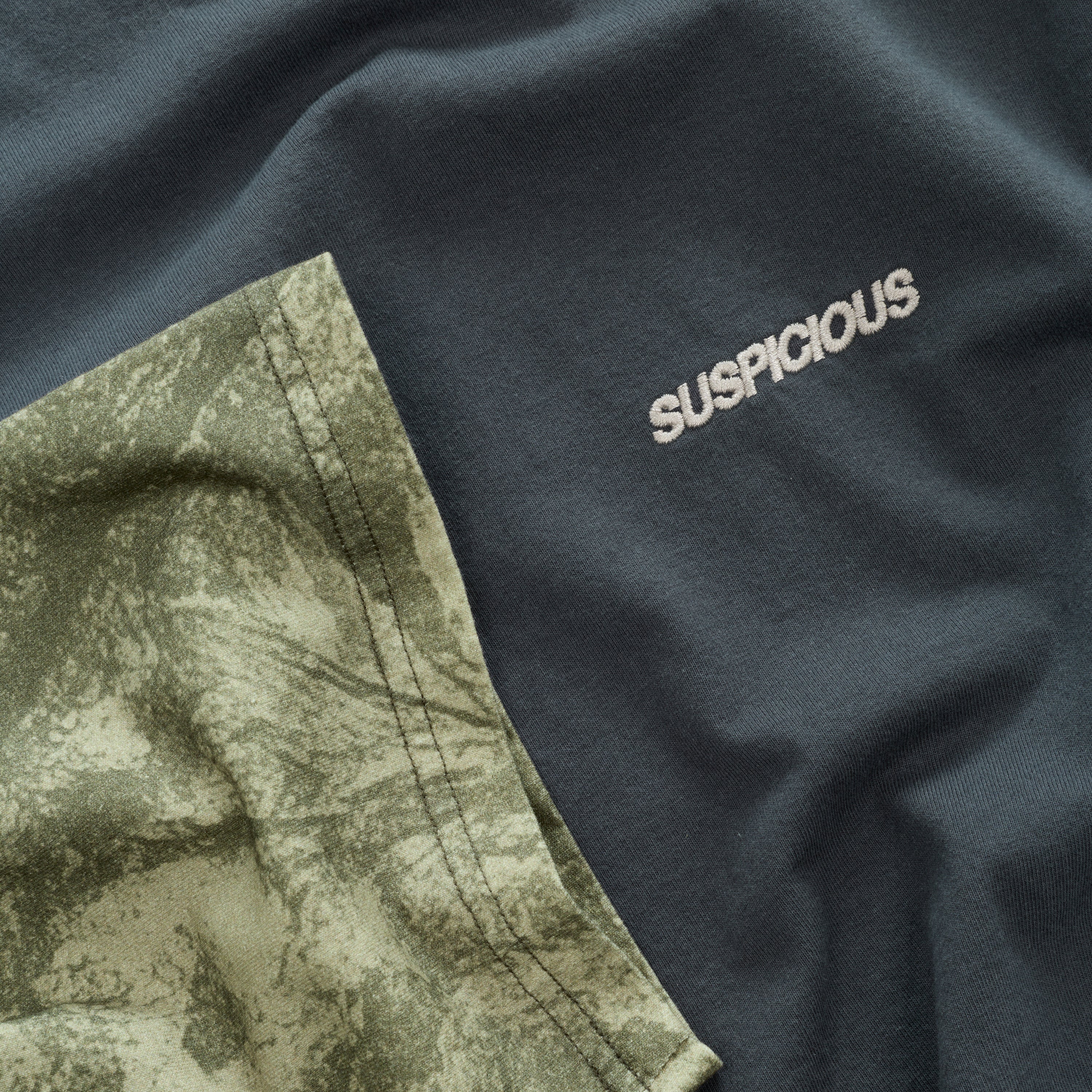 Softground / Essentials Layered Longsleeve - Graphite & Faded Leafs - Image 5