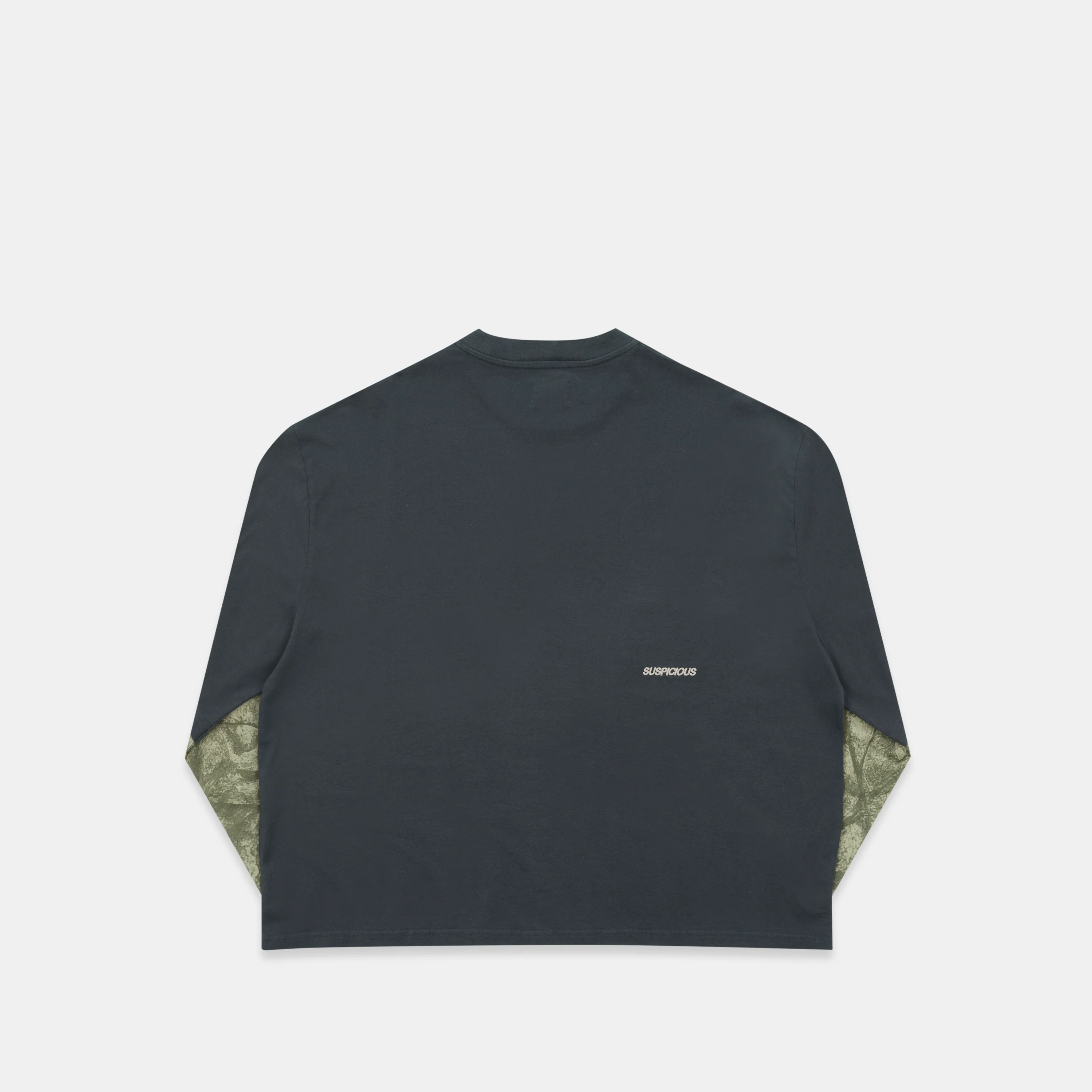 Softground / Essentials Layered Longsleeve - Graphite & Faded Leafs - Image 9