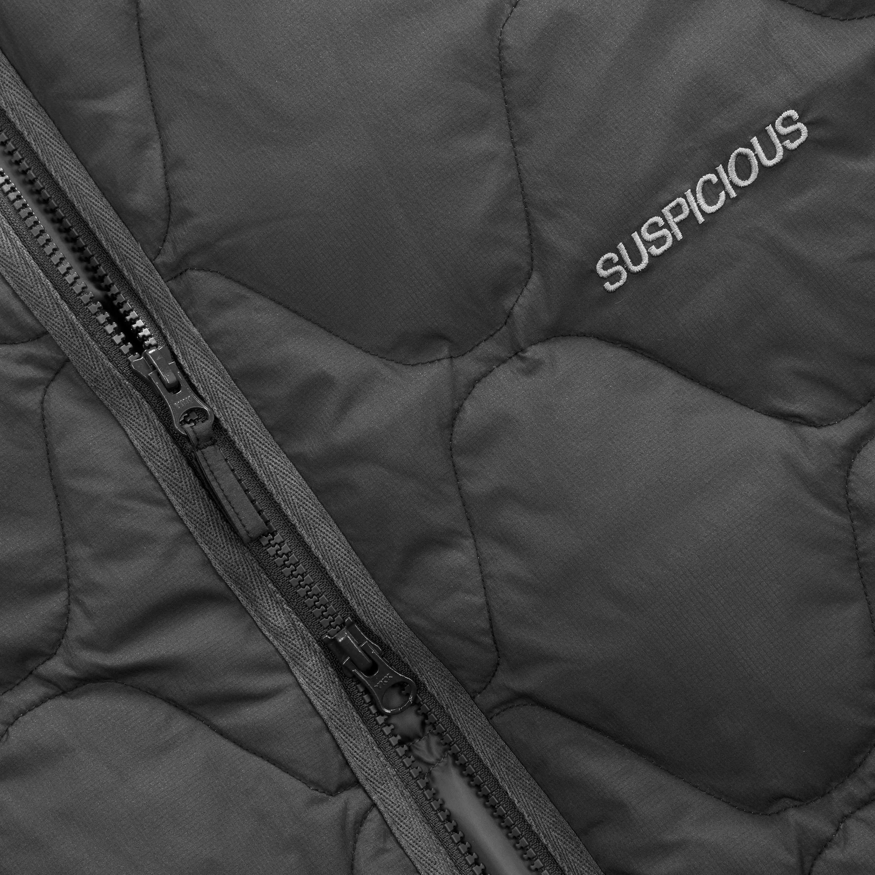 Softground / Essentials Quilted Jacket - Graphite - Image 5