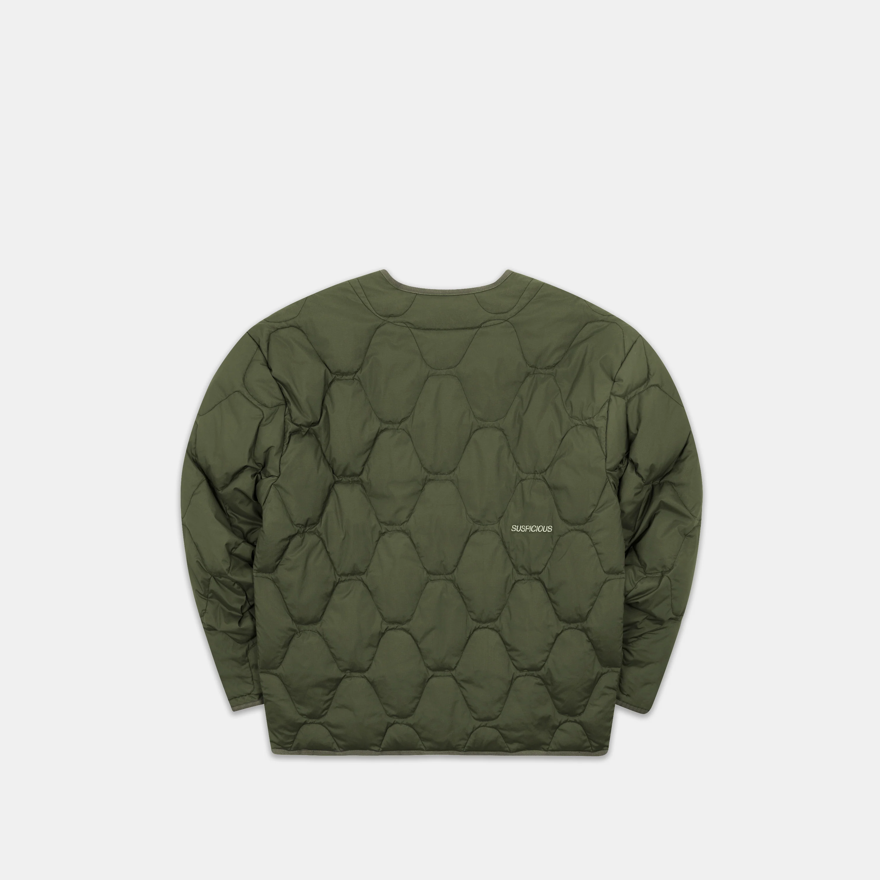 Softground / Essentials Quilted Jacket w Pocket - Hunter - Image 9