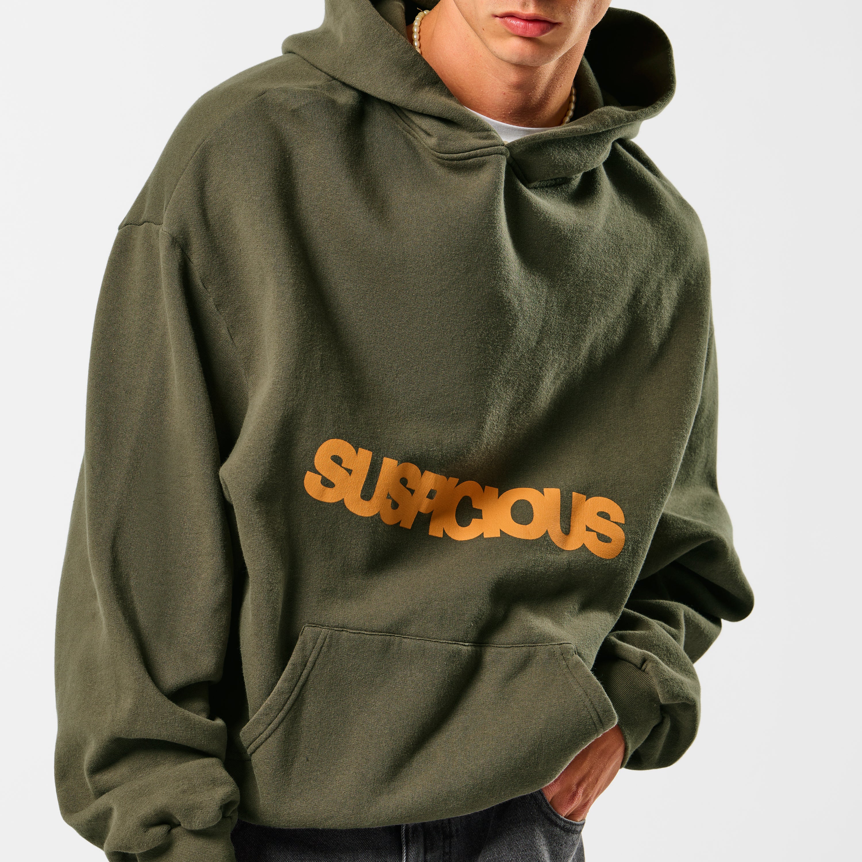 Softground / Solid Hoodie - Dark Armory - Image 2