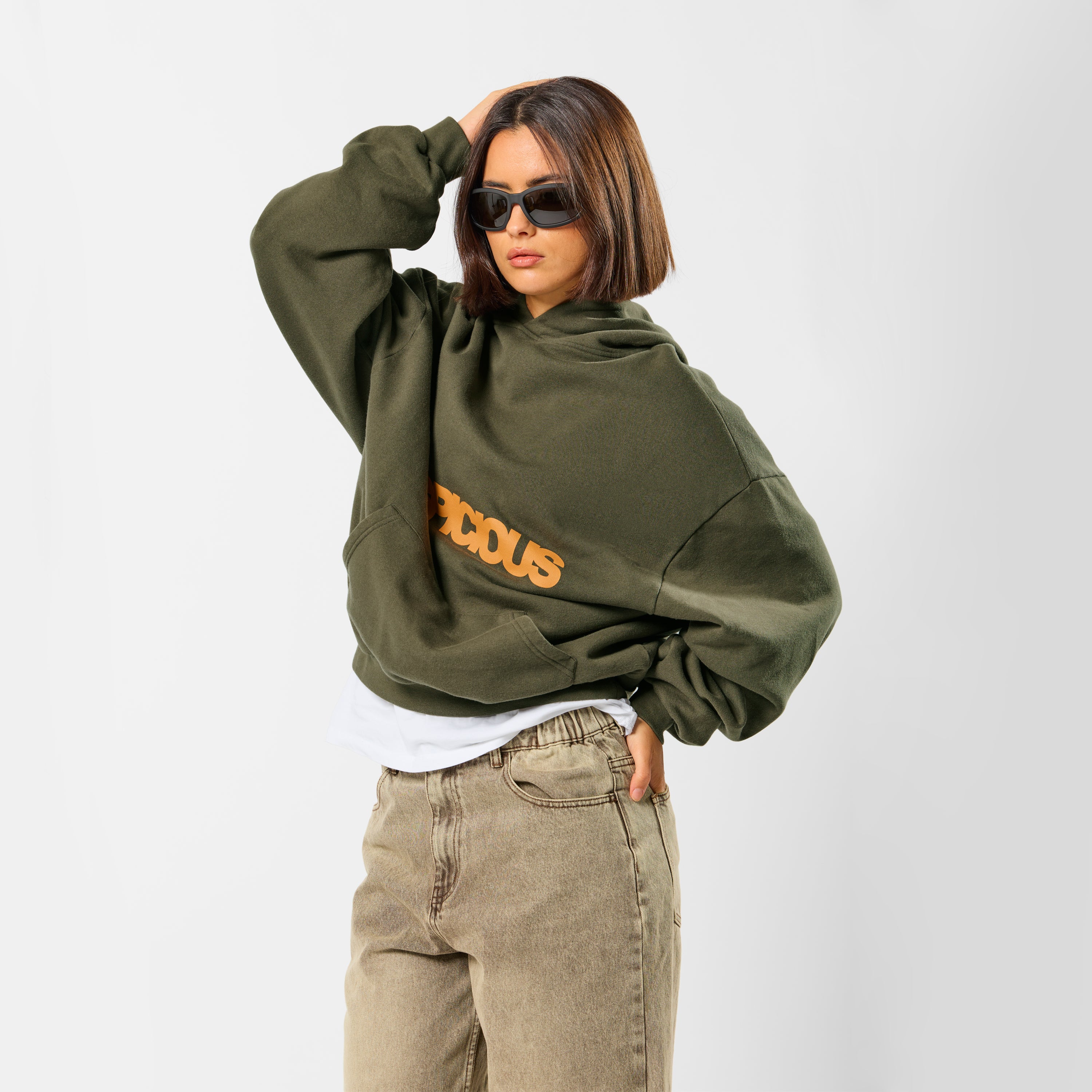Softground / Solid Hoodie - Dark Armory - Image 8