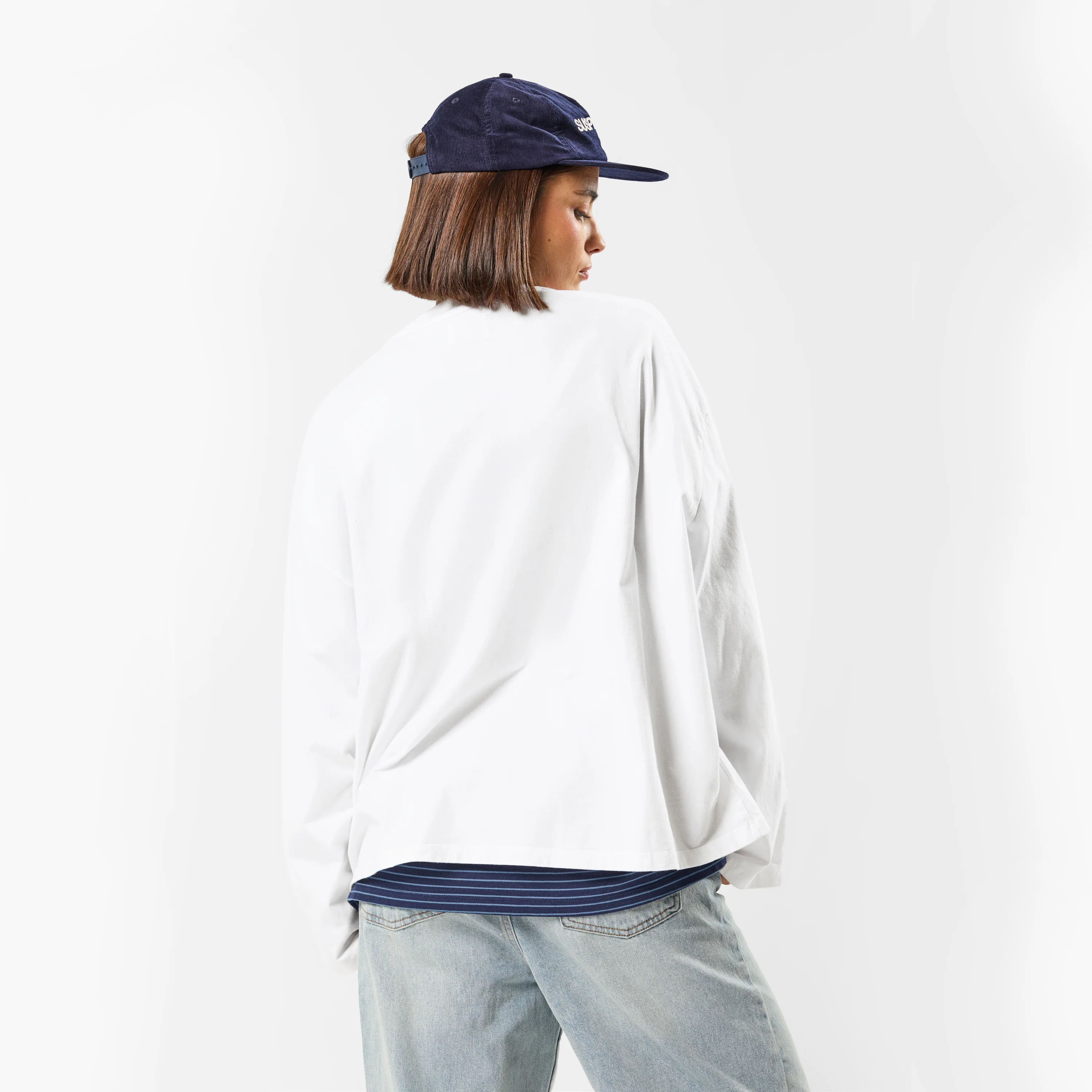 Softground / Solid Longsleeve - White - Image 6