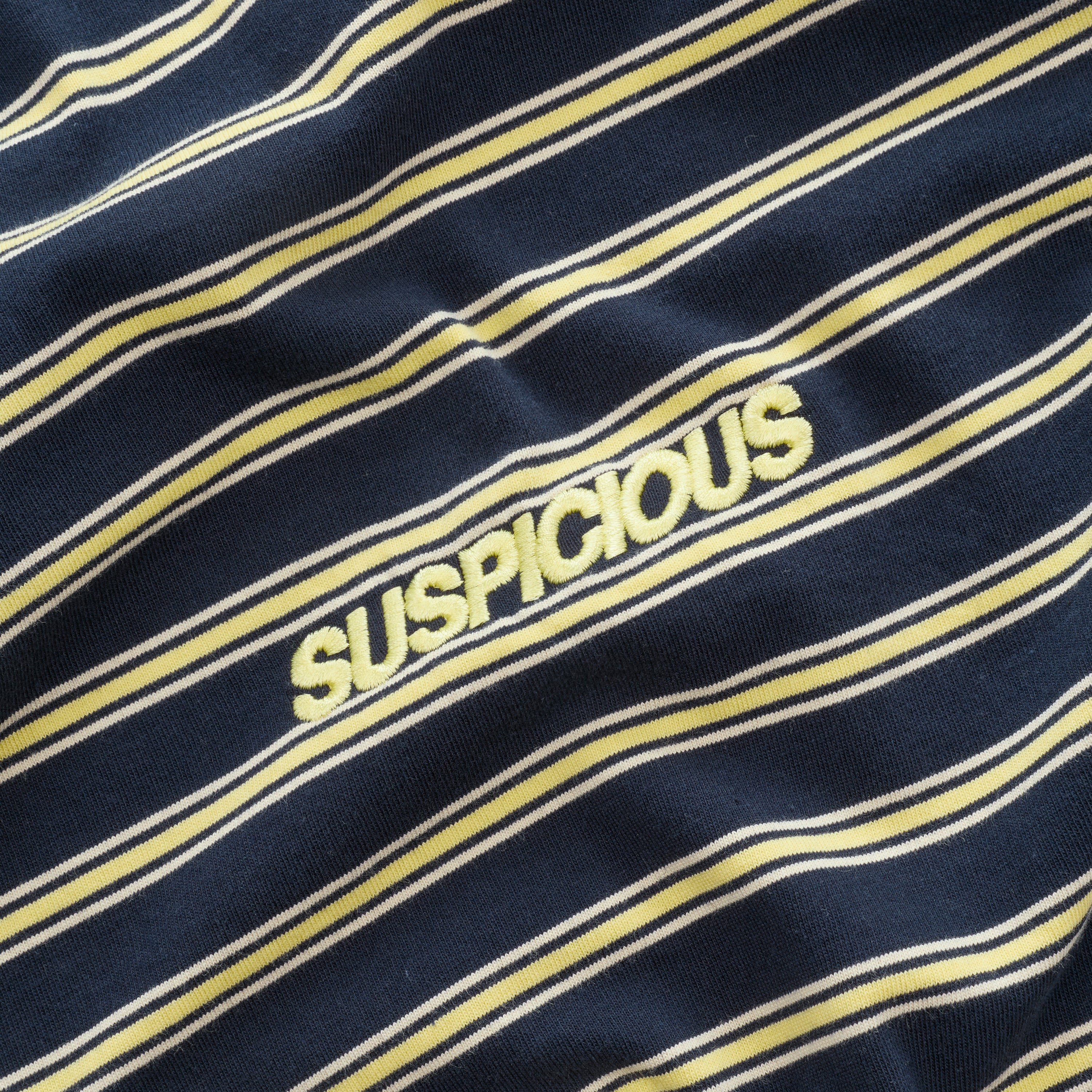 Softground / Striped Longsleeve - Nightfall & Yellow - Image 5